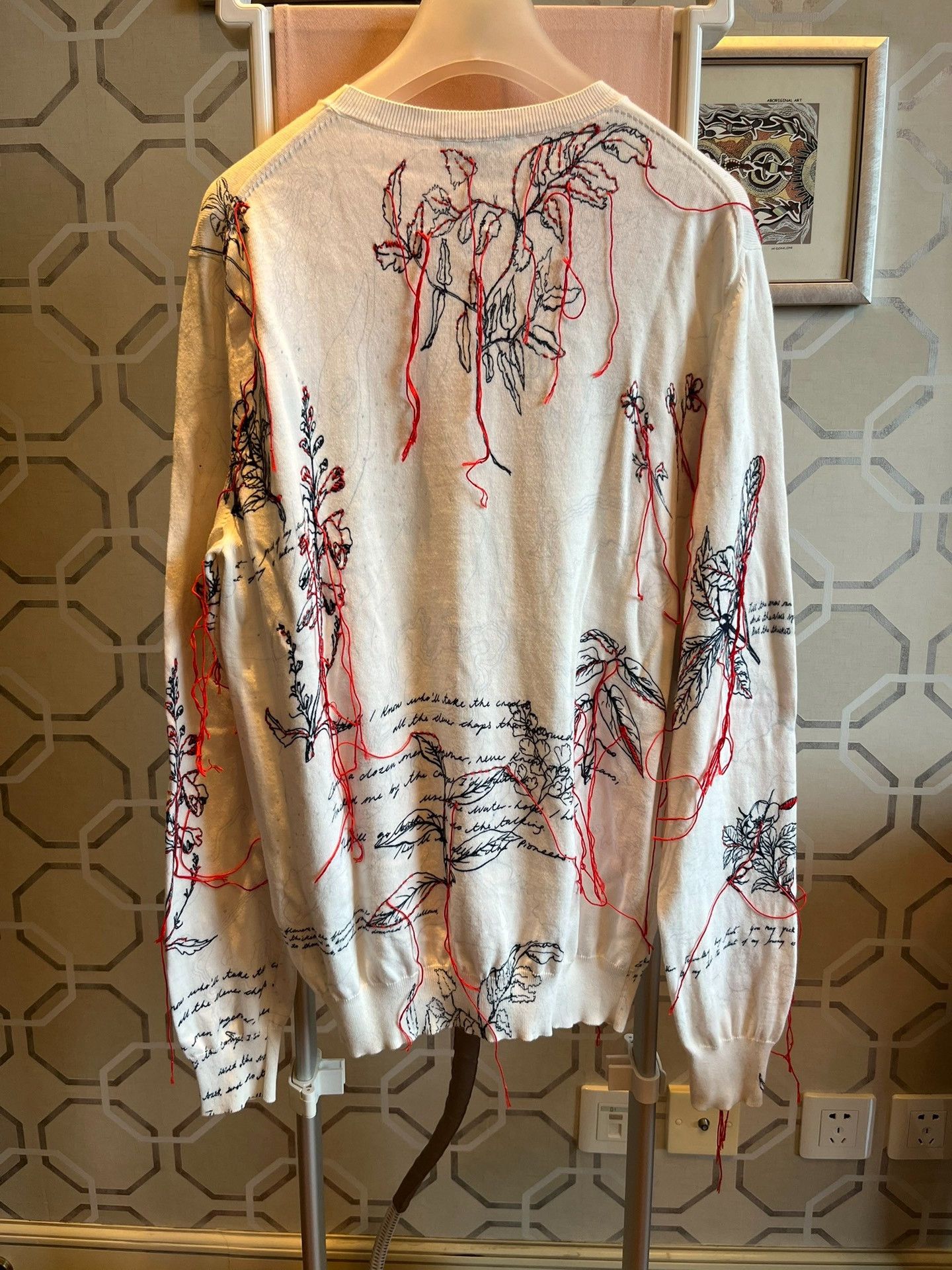Alexander McQueen Alexander McQueen Plant Print Sweatshirt Size US M / EU 48-50 / 2 - 4 Thumbnail