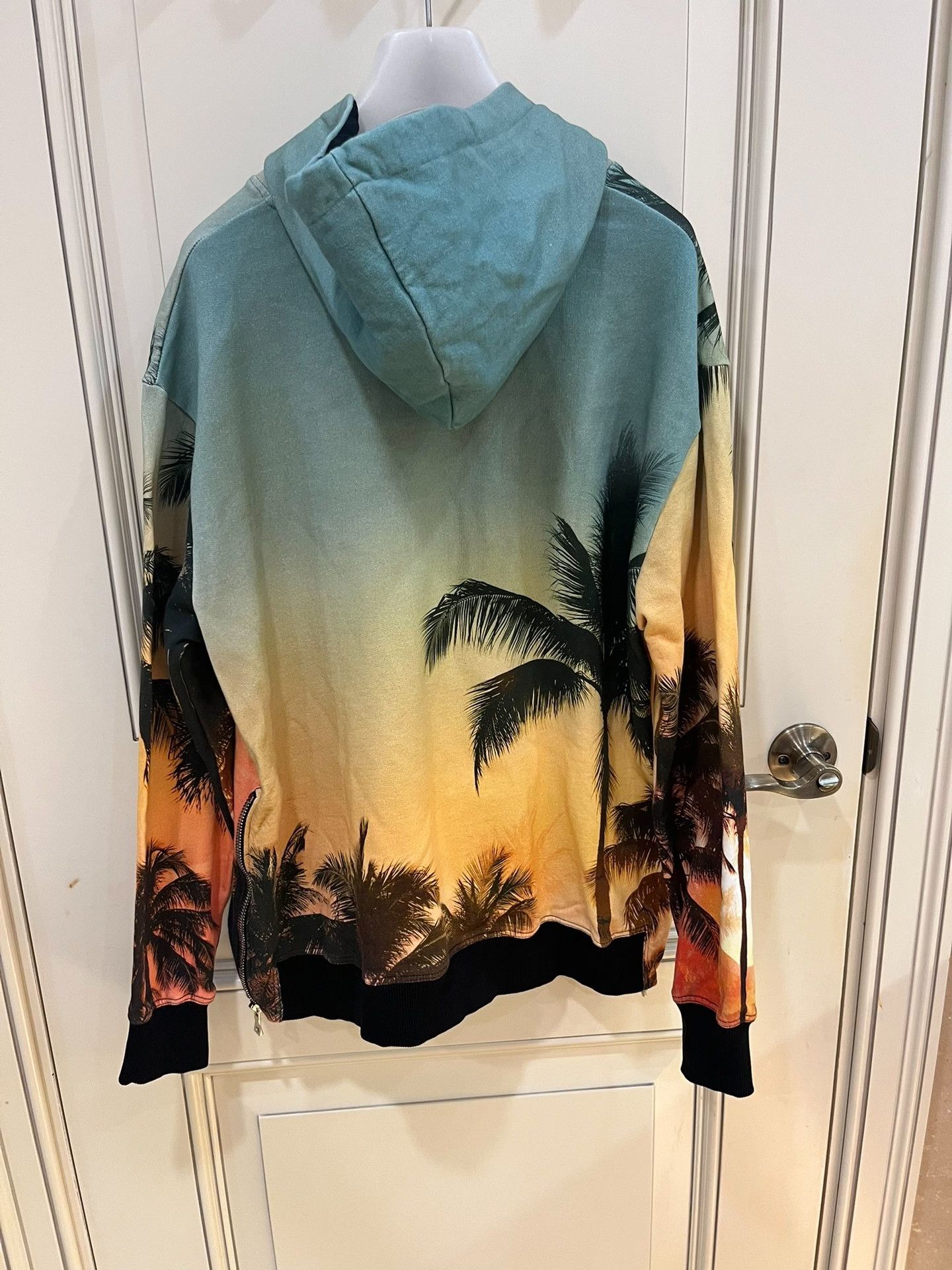 Balmain Balmain Coconut Tree Sunset Print Hoodie Size US M / EU 48-50 / 2 - 4 Thumbnail