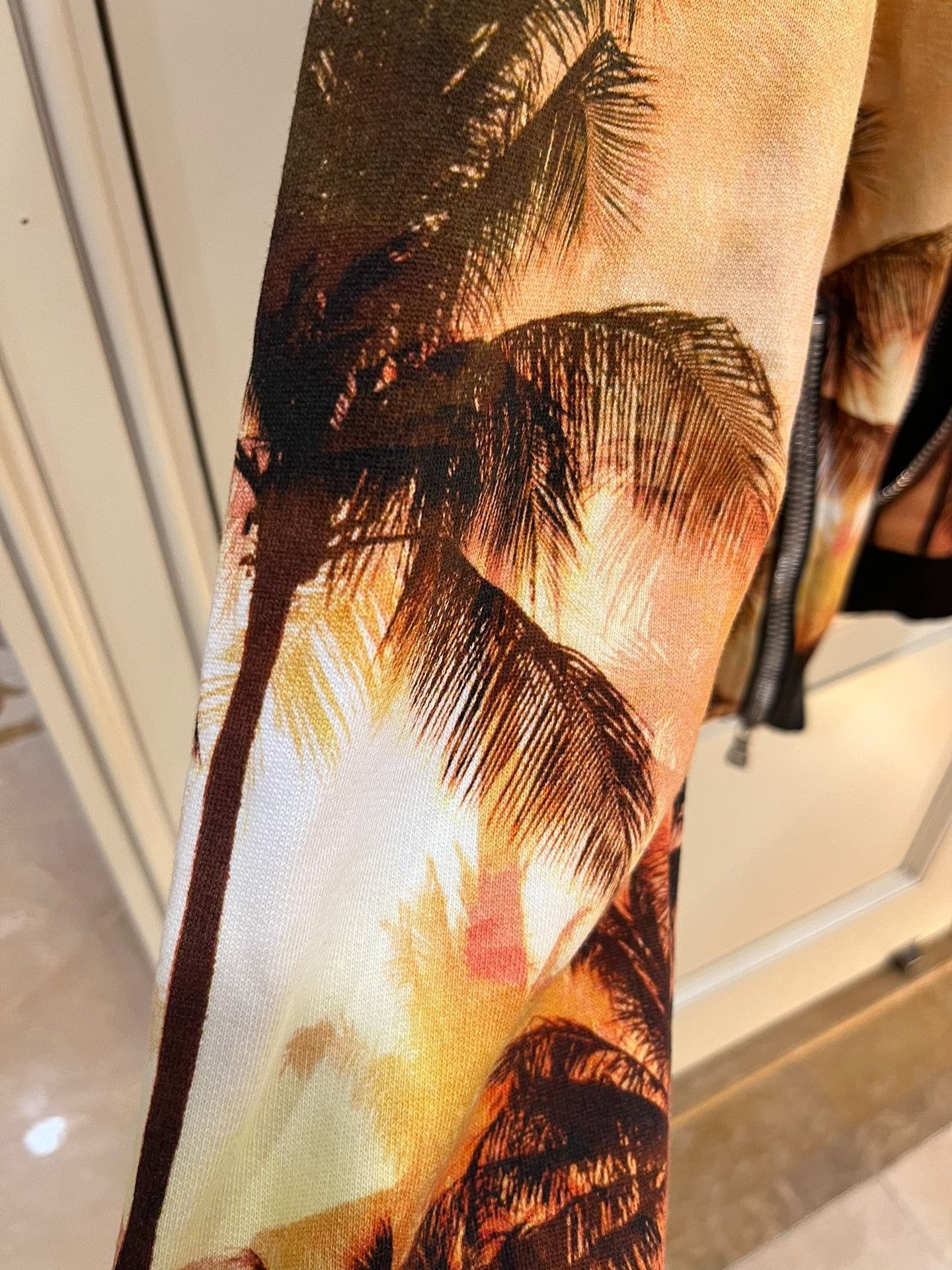 Balmain Balmain Coconut Tree Sunset Print Hoodie Size US M / EU 48-50 / 2 - 8 Thumbnail