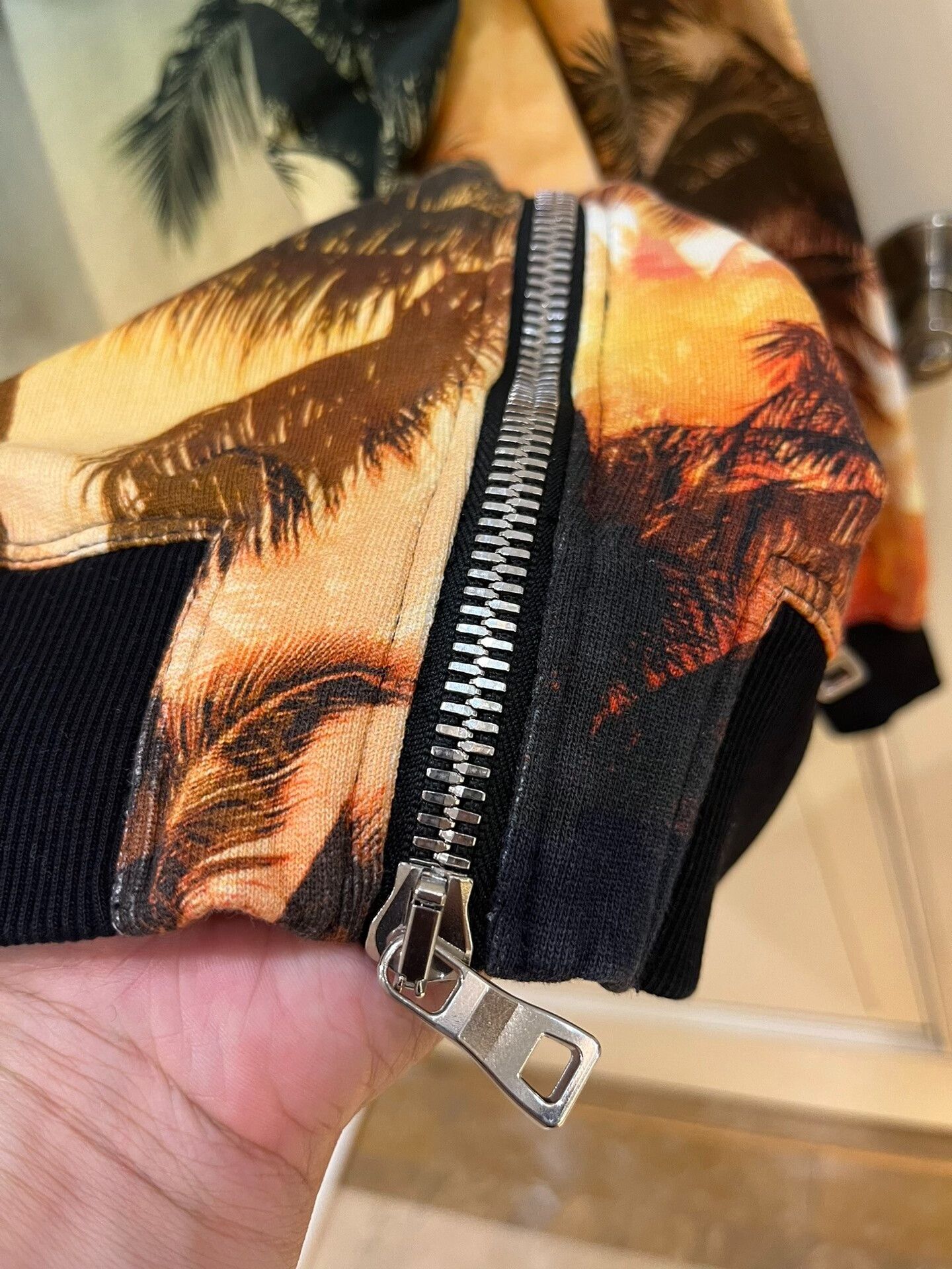 Balmain Balmain Coconut Tree Sunset Print Hoodie Size US M / EU 48-50 / 2 - 5 Thumbnail