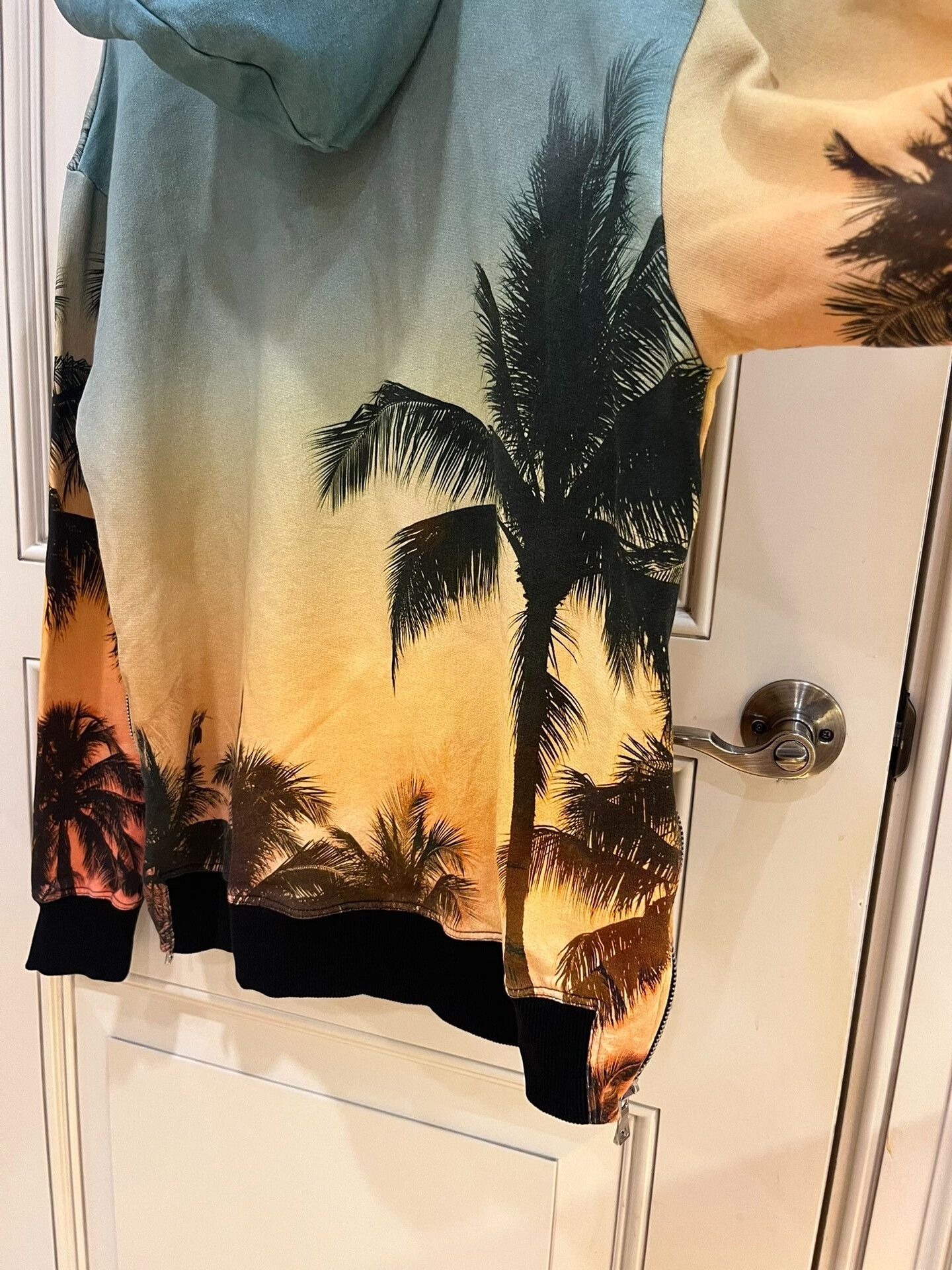 Balmain Balmain Coconut Tree Sunset Print Hoodie Size US M / EU 48-50 / 2 - 9 Thumbnail