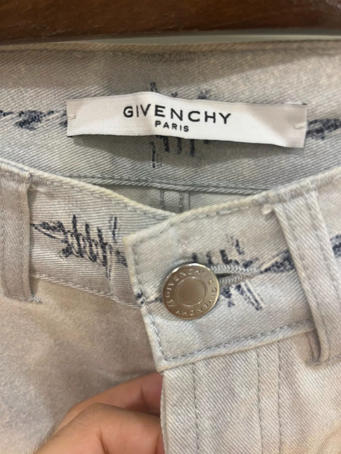 Givenchy Givenchy Jesus Icon Slim Jeans Size US 29 - 4 Thumbnail