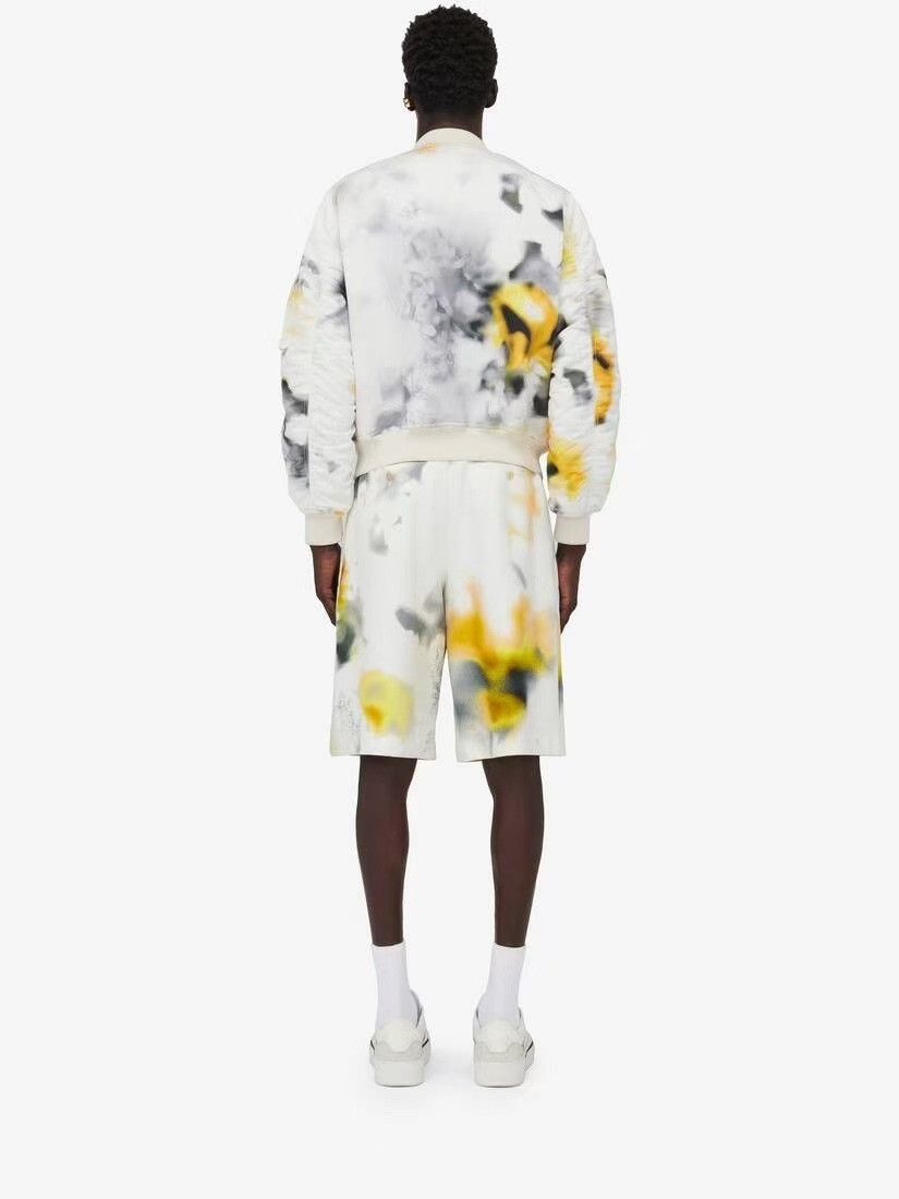 Alexander McQueen Alexander McQueen Tie-Dye Flight Jacket Size US M / EU 48-50 / 2 - 2 Thumbnail
