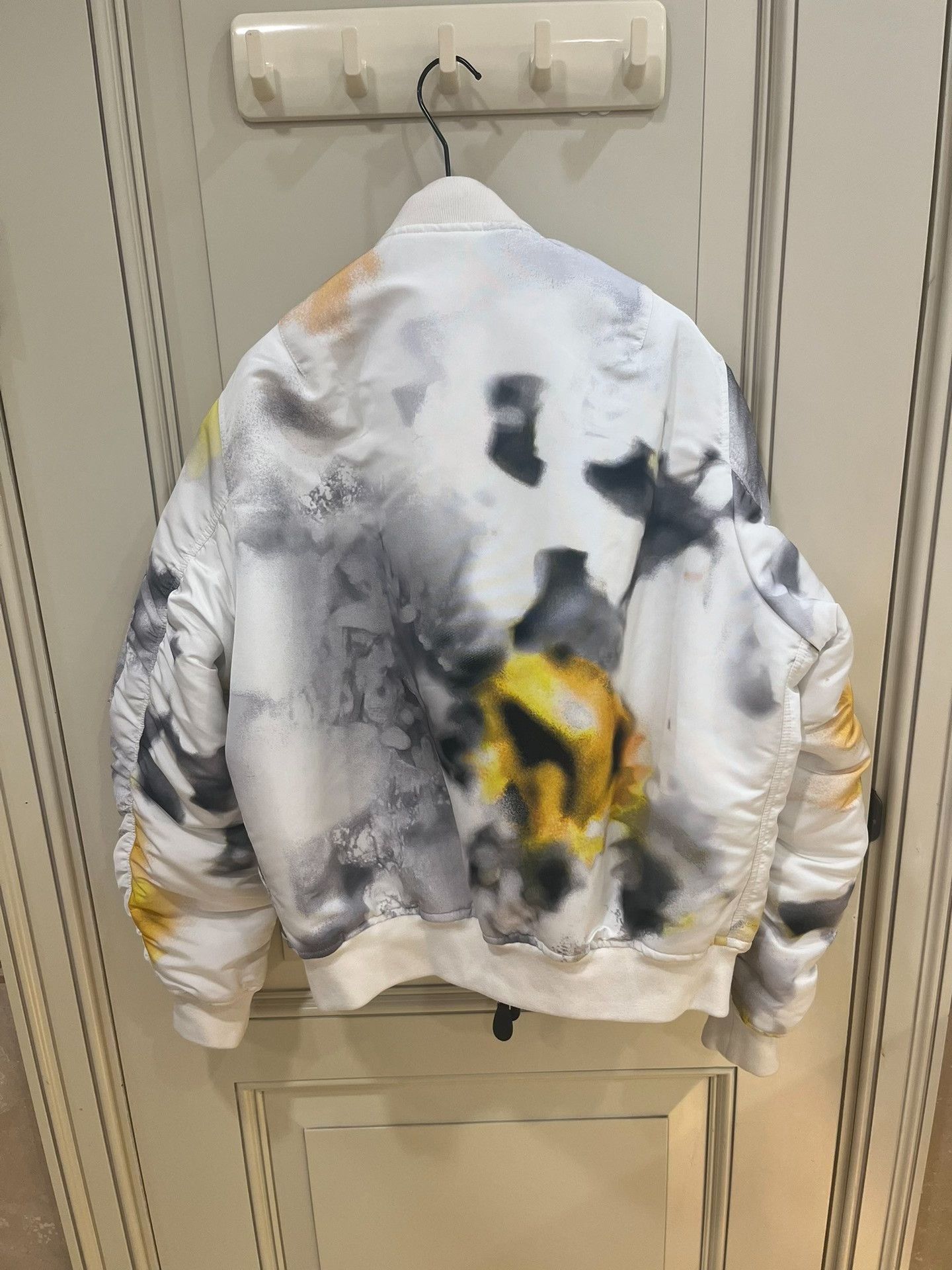 Alexander McQueen Alexander McQueen Tie-Dye Flight Jacket Size US M / EU 48-50 / 2 - 7 Thumbnail