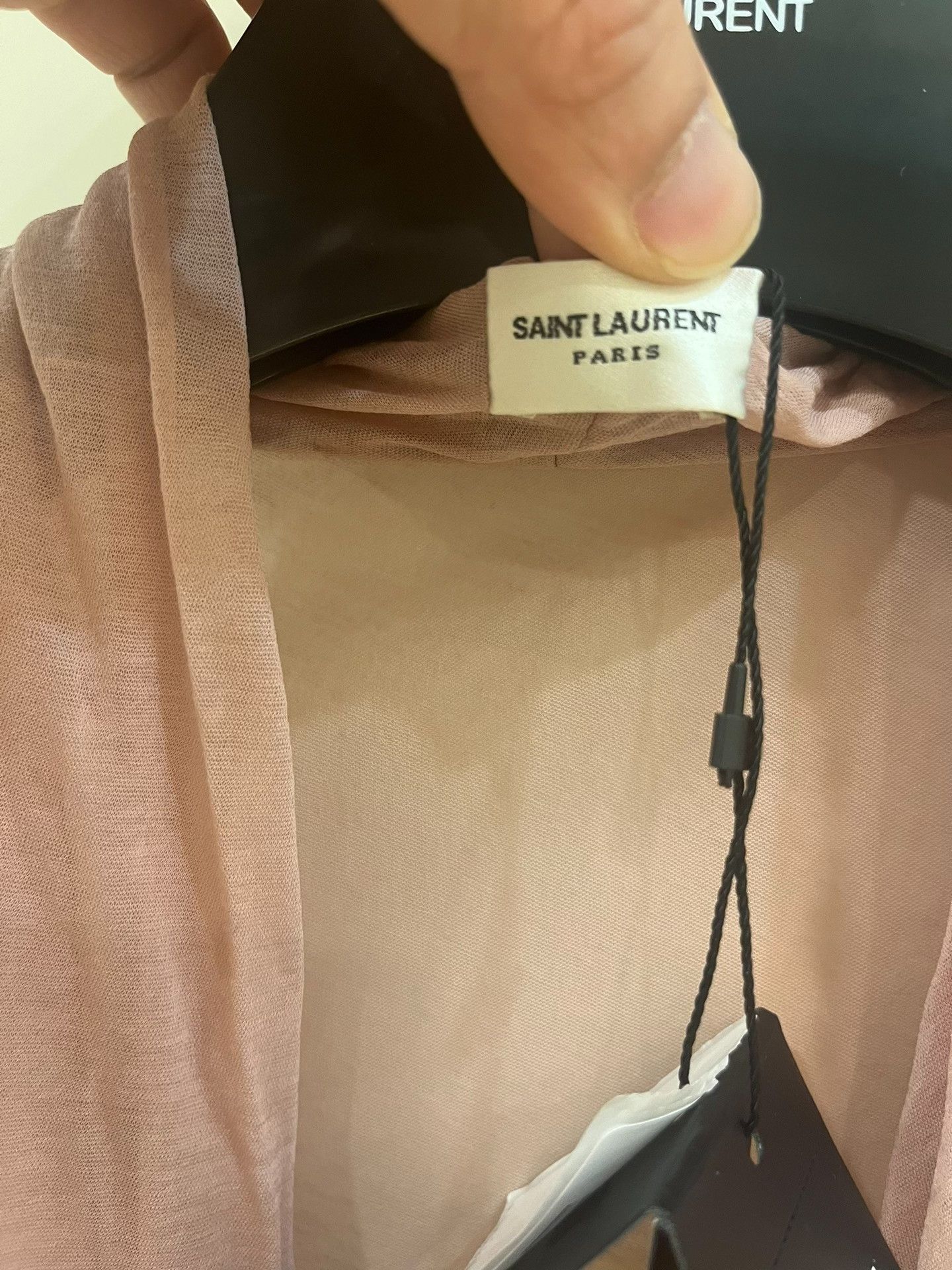Saint Laurent Paris Saint Laurent Pink Slim Camisole M Size M / US 6-8 / IT 42-44 - 4 Thumbnail