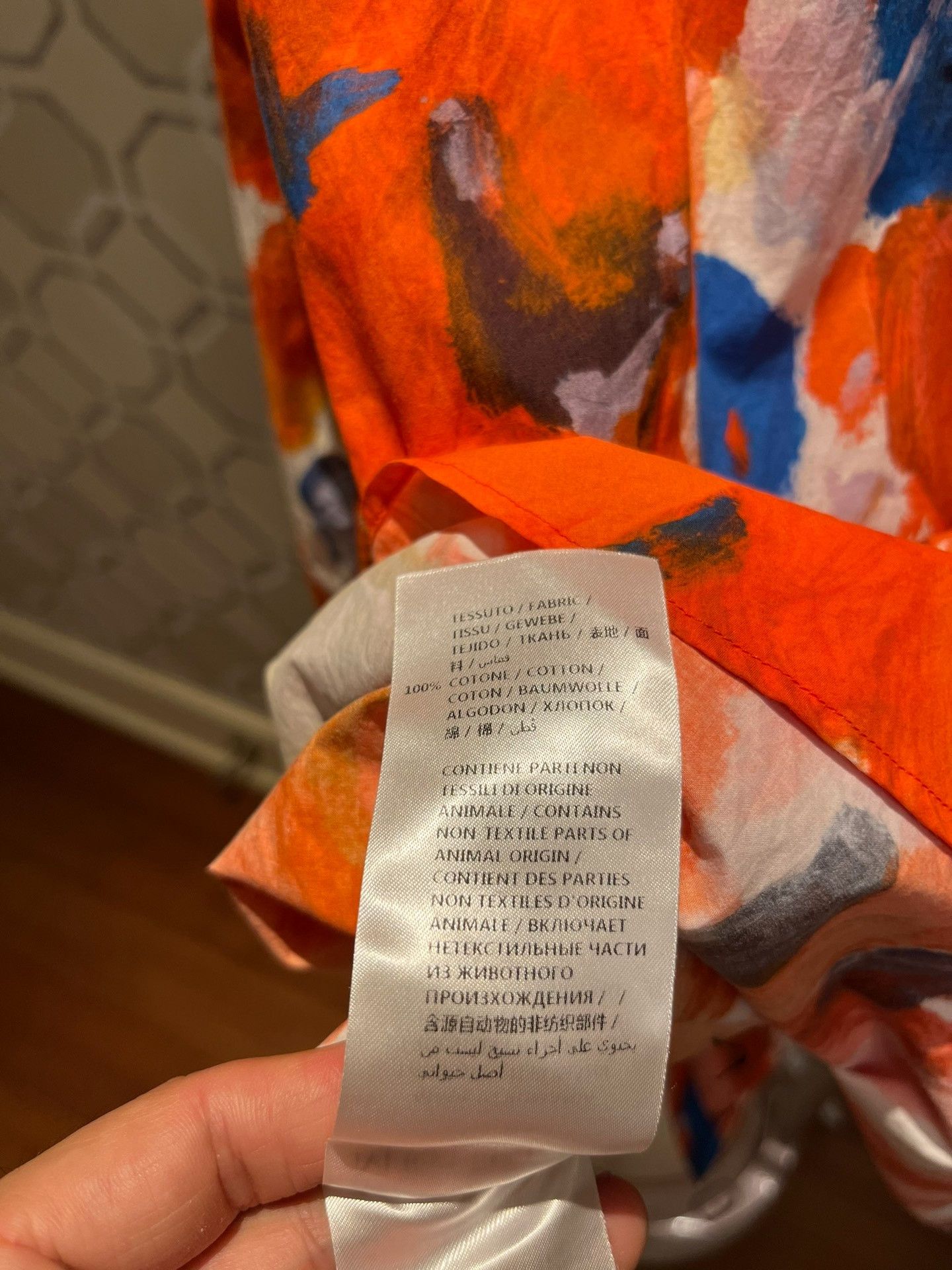 Alexander McQueen Alexander McQueen Oil Painting Print Shirt Size US M / EU 48-50 / 2 - 8 Thumbnail