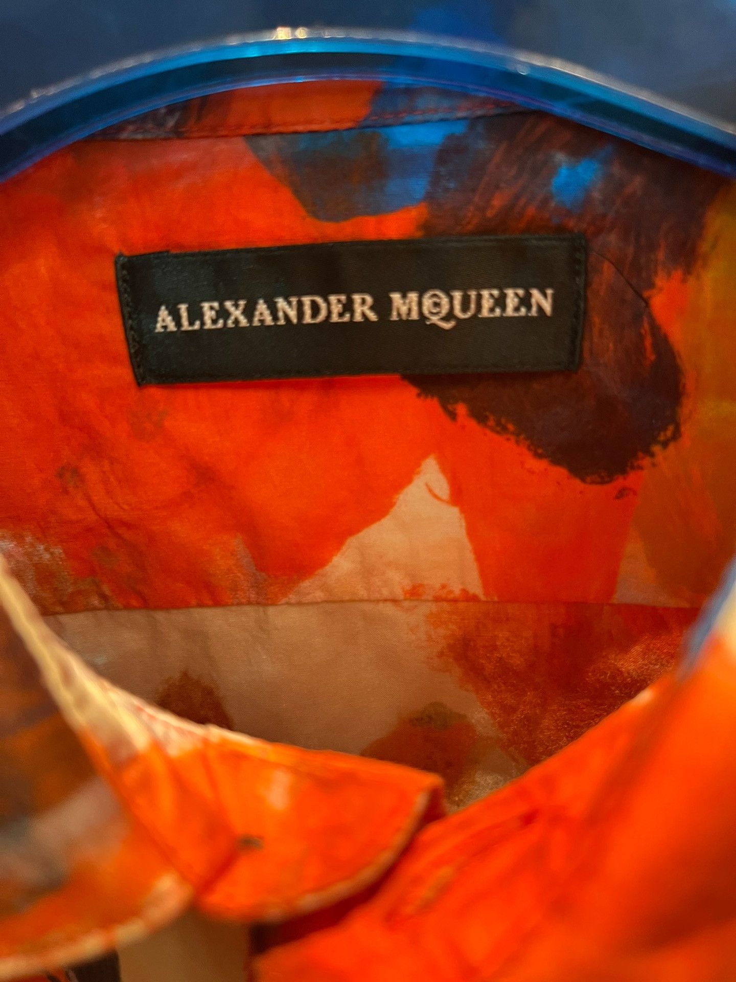 Alexander McQueen Alexander McQueen Oil Painting Print Shirt Size US M / EU 48-50 / 2 - 3 Thumbnail