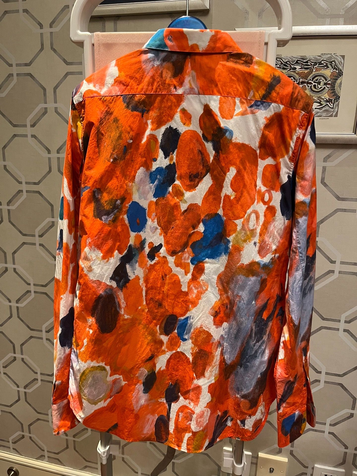 Alexander McQueen Alexander McQueen Oil Painting Print Shirt Size US M / EU 48-50 / 2 - 6 Thumbnail