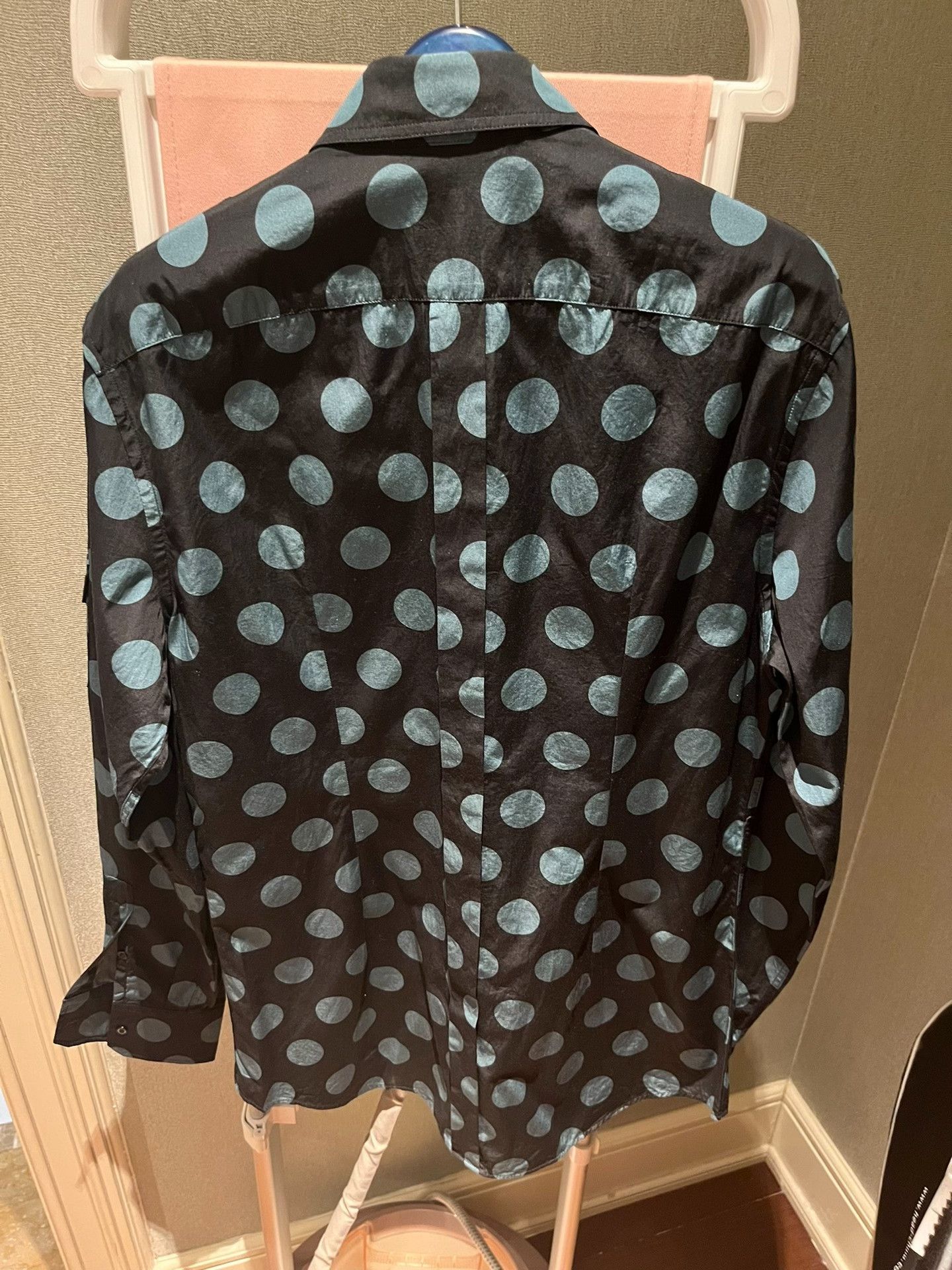 Dolce & Gabbana Dolce & Gabbana Cotton Polka Dot Shirt Size S / US 4 / IT 40 - 7 Thumbnail