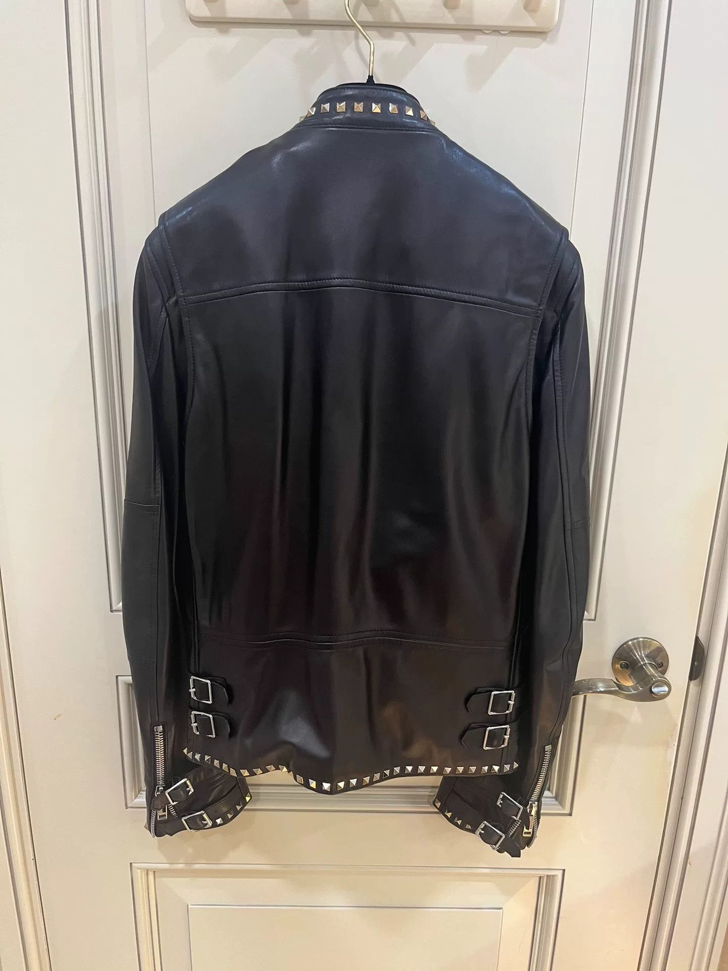 Valentino Valentino Rockstud Biker Leather Jacket Size US S / EU 44-46 / 1 - 5 Thumbnail