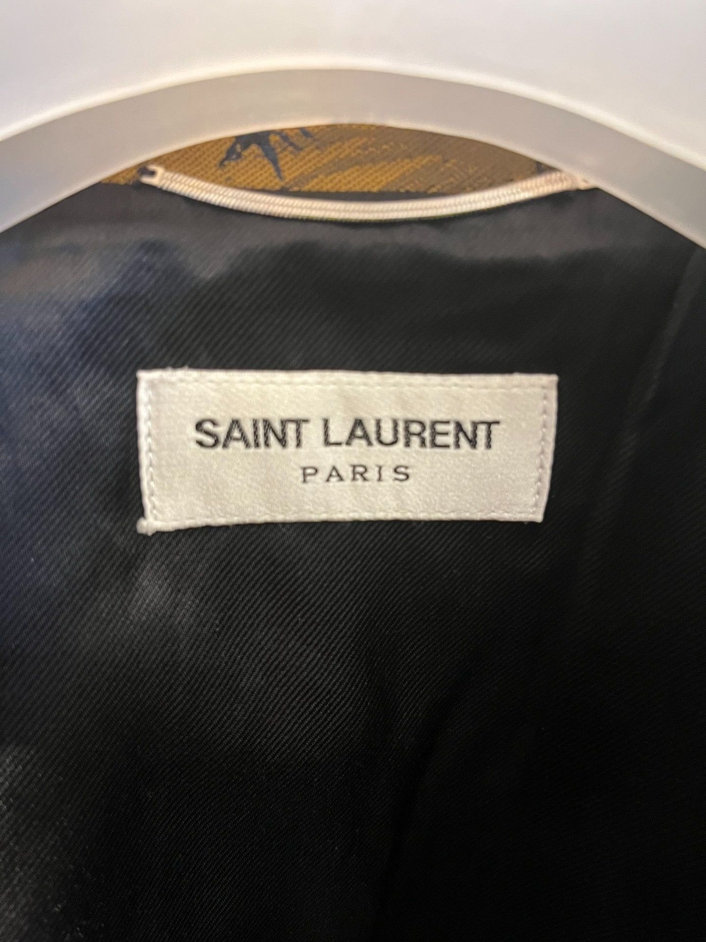 Saint Laurent Paris Saint Laurent Palm Tree Jacquard Jacket Size US S / EU 44-46 / 1 - 6 Thumbnail