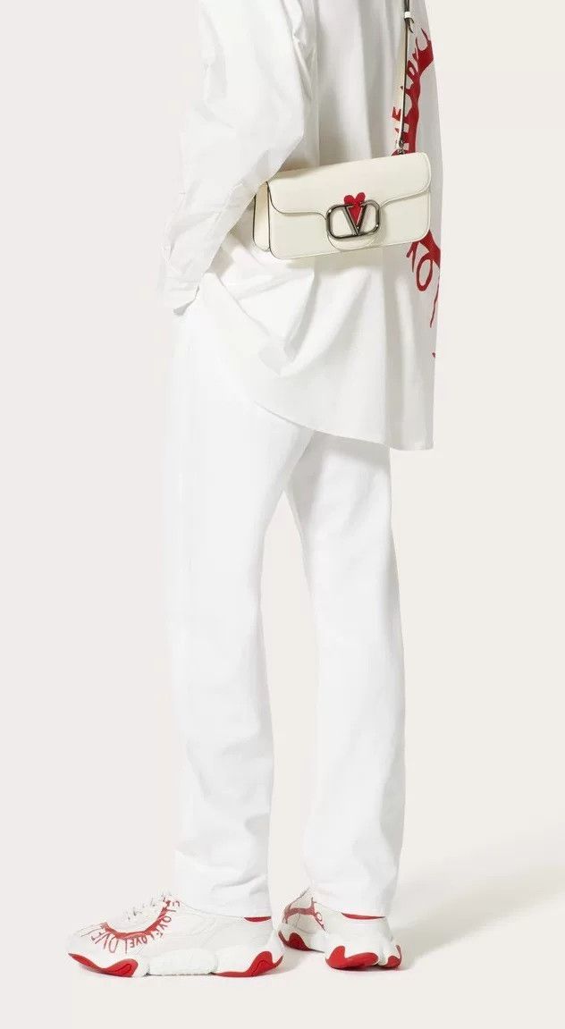 Valentino Valentino Love Collection White Jeans Size US 29 - 2 Thumbnail