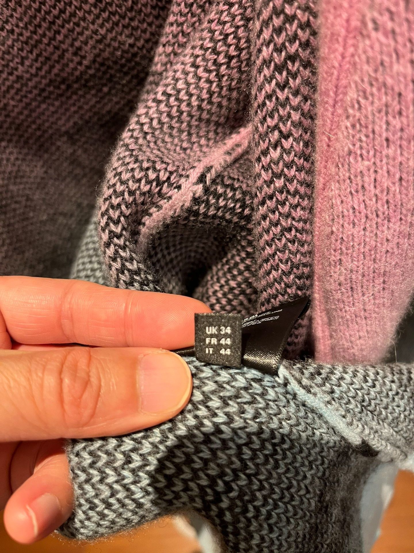 Amiri Aimiri Gradient Cashmere Cardigan Size XS / US 0-2 / IT 36-38 - 6 Thumbnail