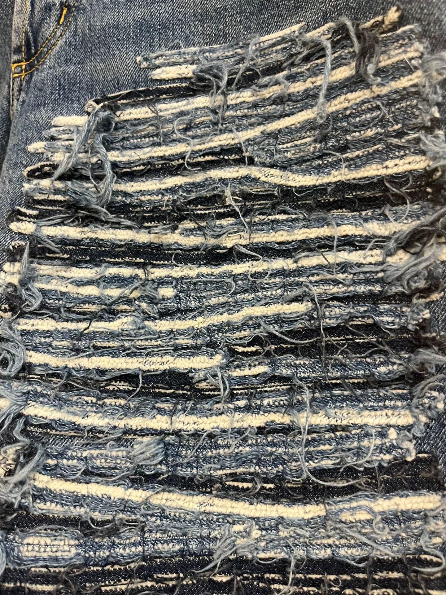 Alexander McQueen Alexander McQueen Distressed Patch Jeans Size US 30 / EU 46 - 4 Thumbnail