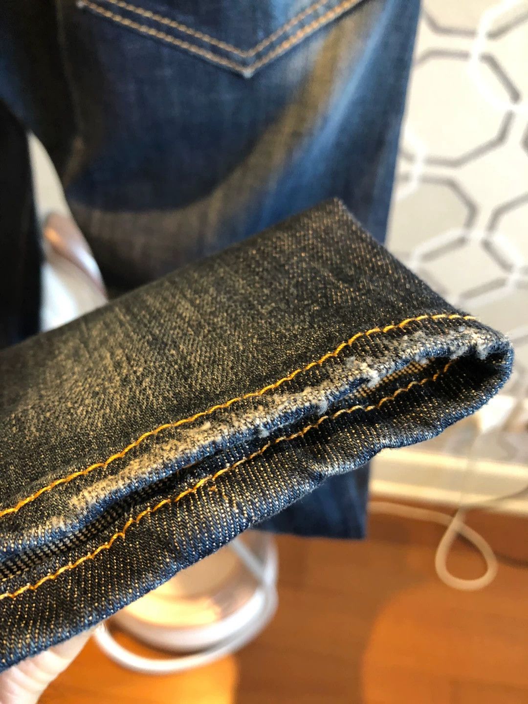 Dsquared2 Dsquared2 Blue Distressed Skinny Jeans Size US 30 / EU 46 - 9 Thumbnail