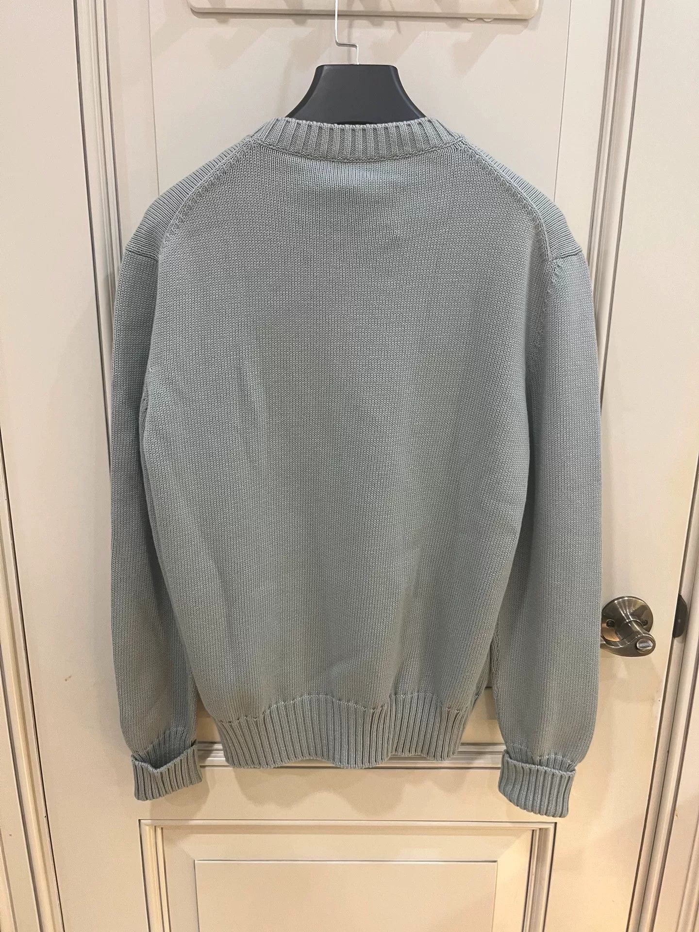 Alexander McQueen Alexander McQueen Logo Intarsia Crewneck Sweater Size M / US 6-8 / IT 42-44 - 6 Thumbnail