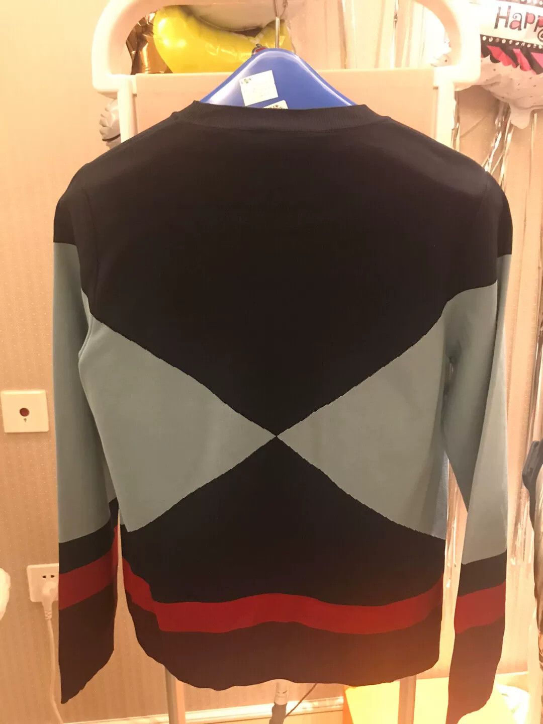 Valentino Valentino Geometric Print Sweatshirt M Size US M / EU 48-50 / 2 - 6 Thumbnail