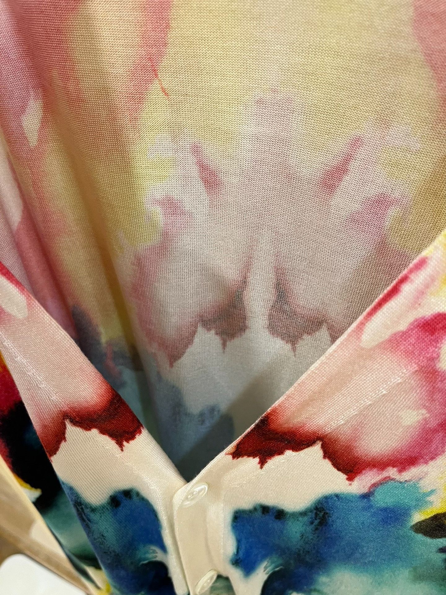 Alexander McQueen Alexander McQueen Ink Print Silk Cardigan Size M / US 6-8 / IT 42-44 - 8 Thumbnail