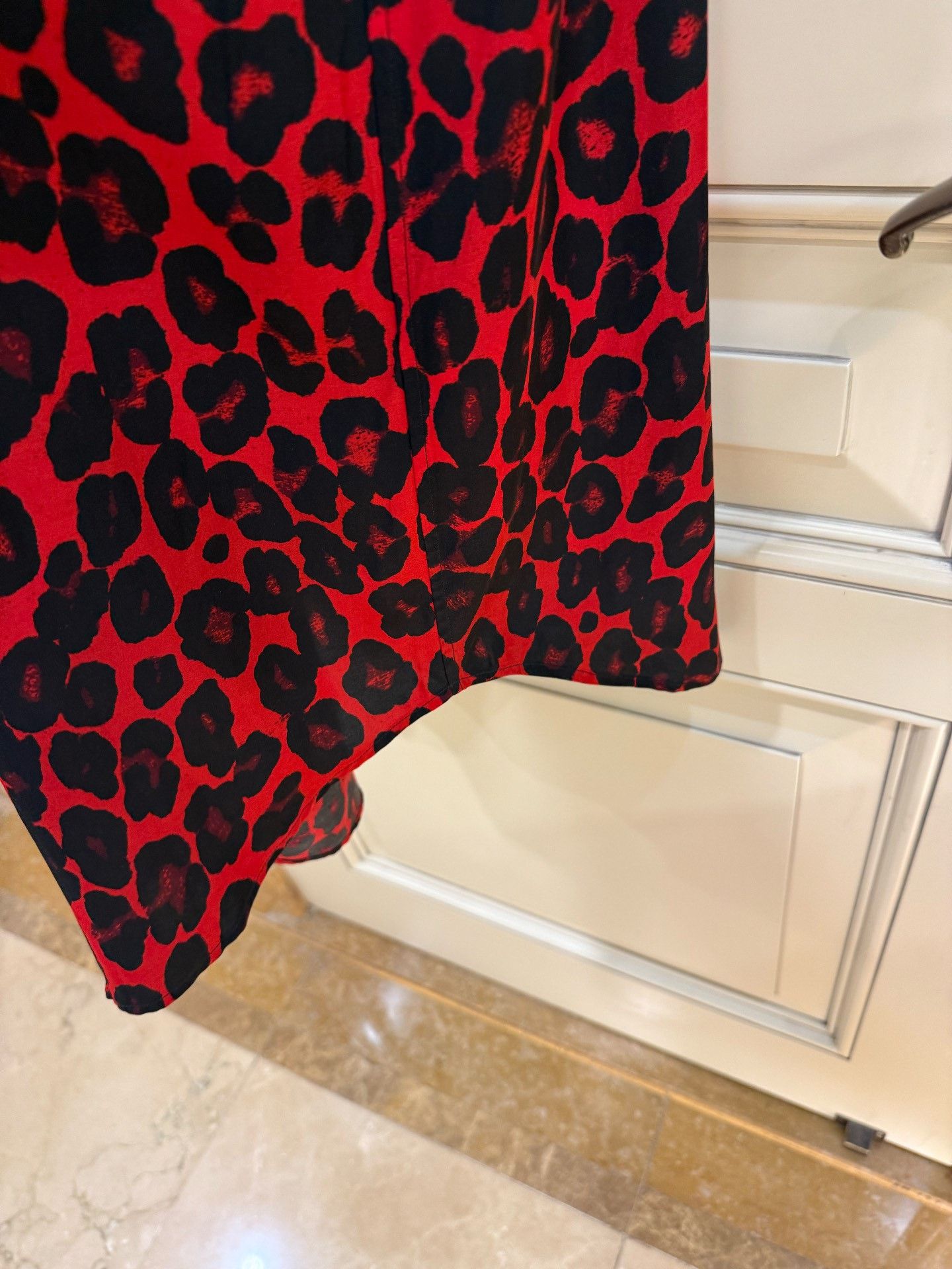 Alexander McQueen Alexander McQueen Red Leopard Shirt Size US M / EU 48-50 / 2 - 8 Thumbnail