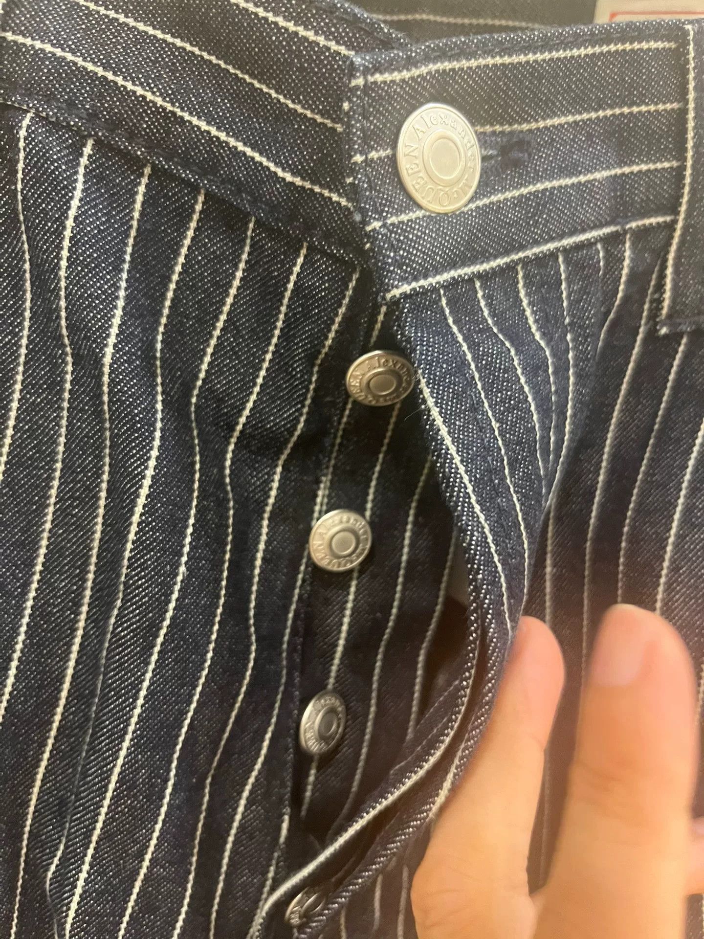 Alexander McQueen Alexander McQueen Striped Jeans Size 46 Size US 30 / EU 46 - 3 Thumbnail