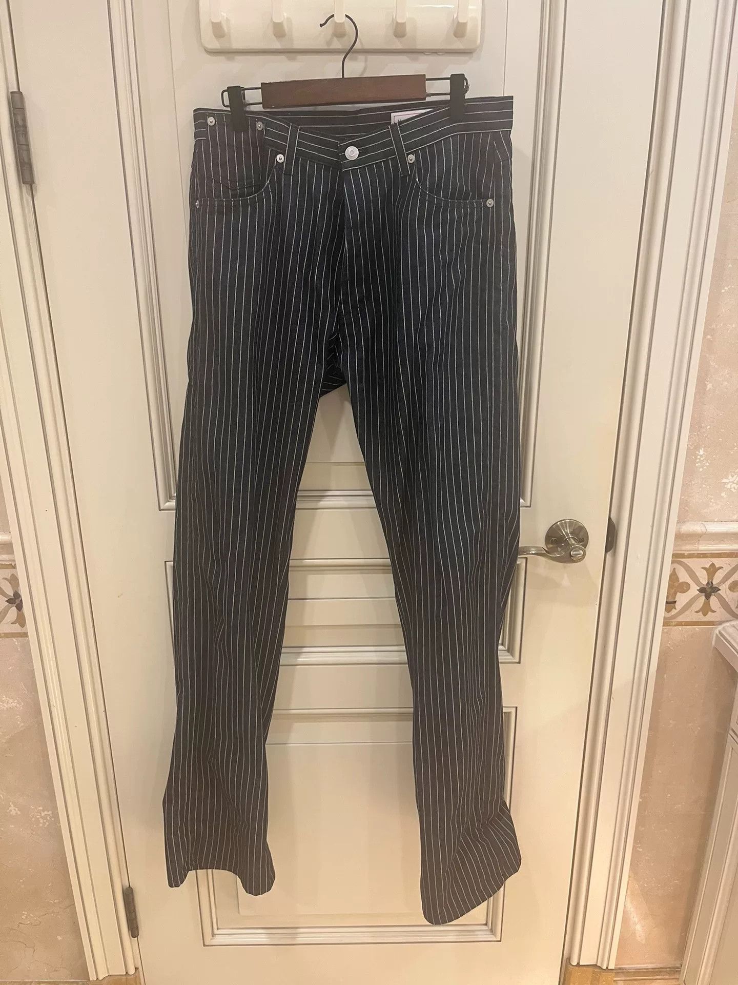 Alexander McQueen Alexander McQueen Striped Jeans Size 46 Size US 30 / EU 46 - 9 Thumbnail