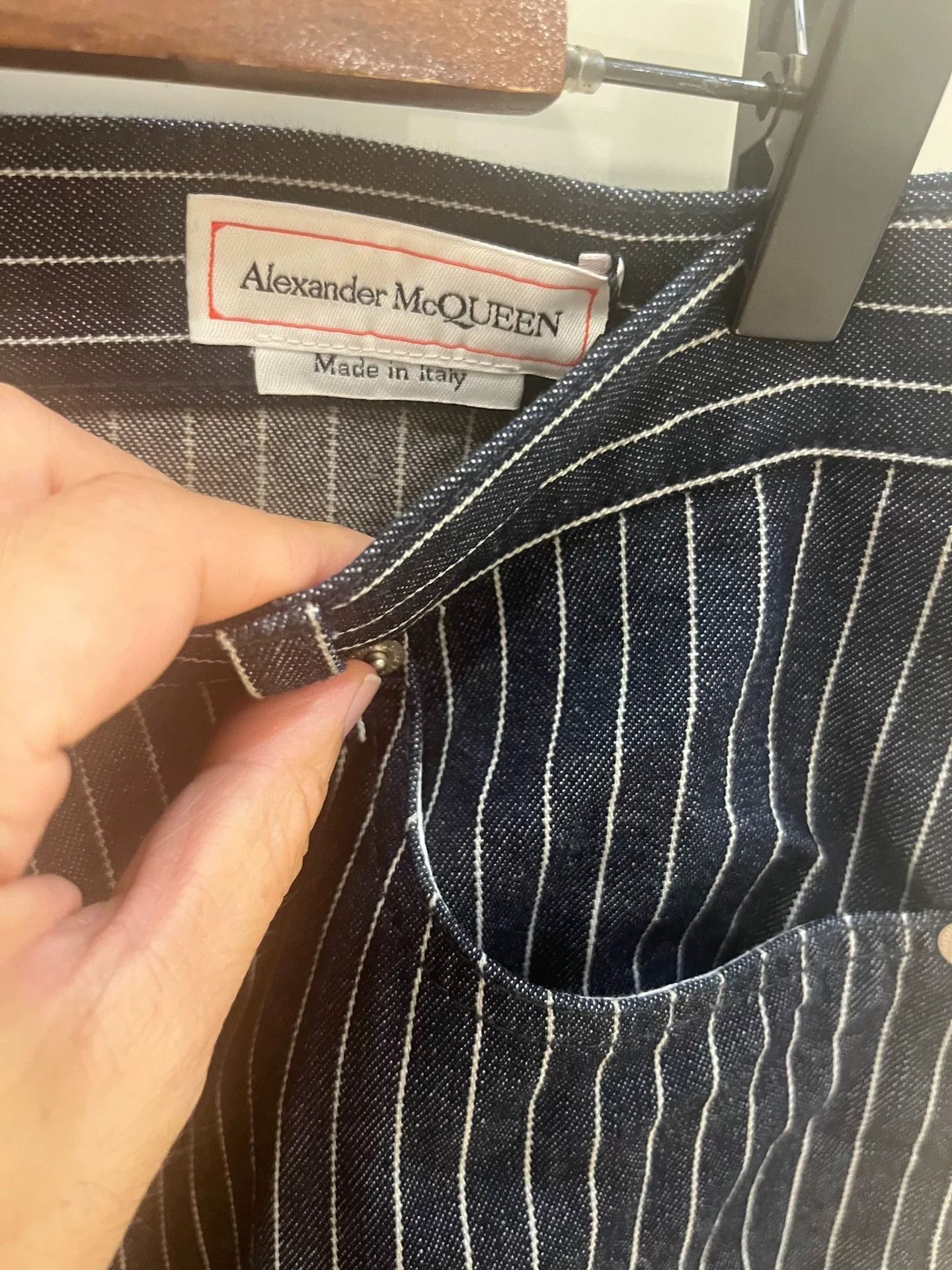 Alexander McQueen Alexander McQueen Striped Jeans Size 46 Size US 30 / EU 46 - 2 Thumbnail