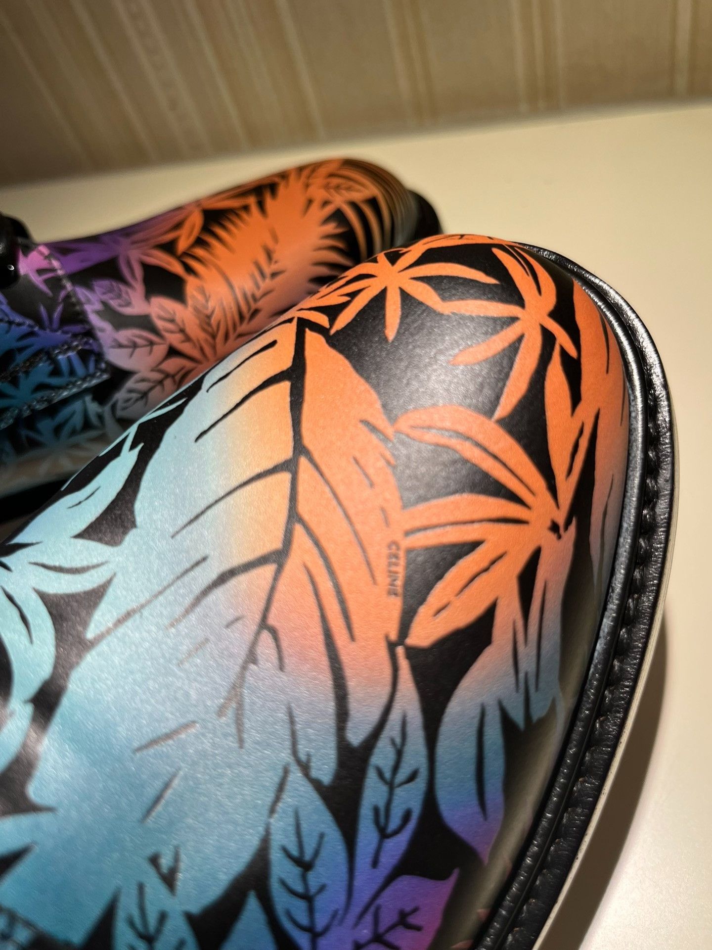 Celine Celine Tropical Plant Print Boots Size US 8 / EU 41 - 5 Thumbnail