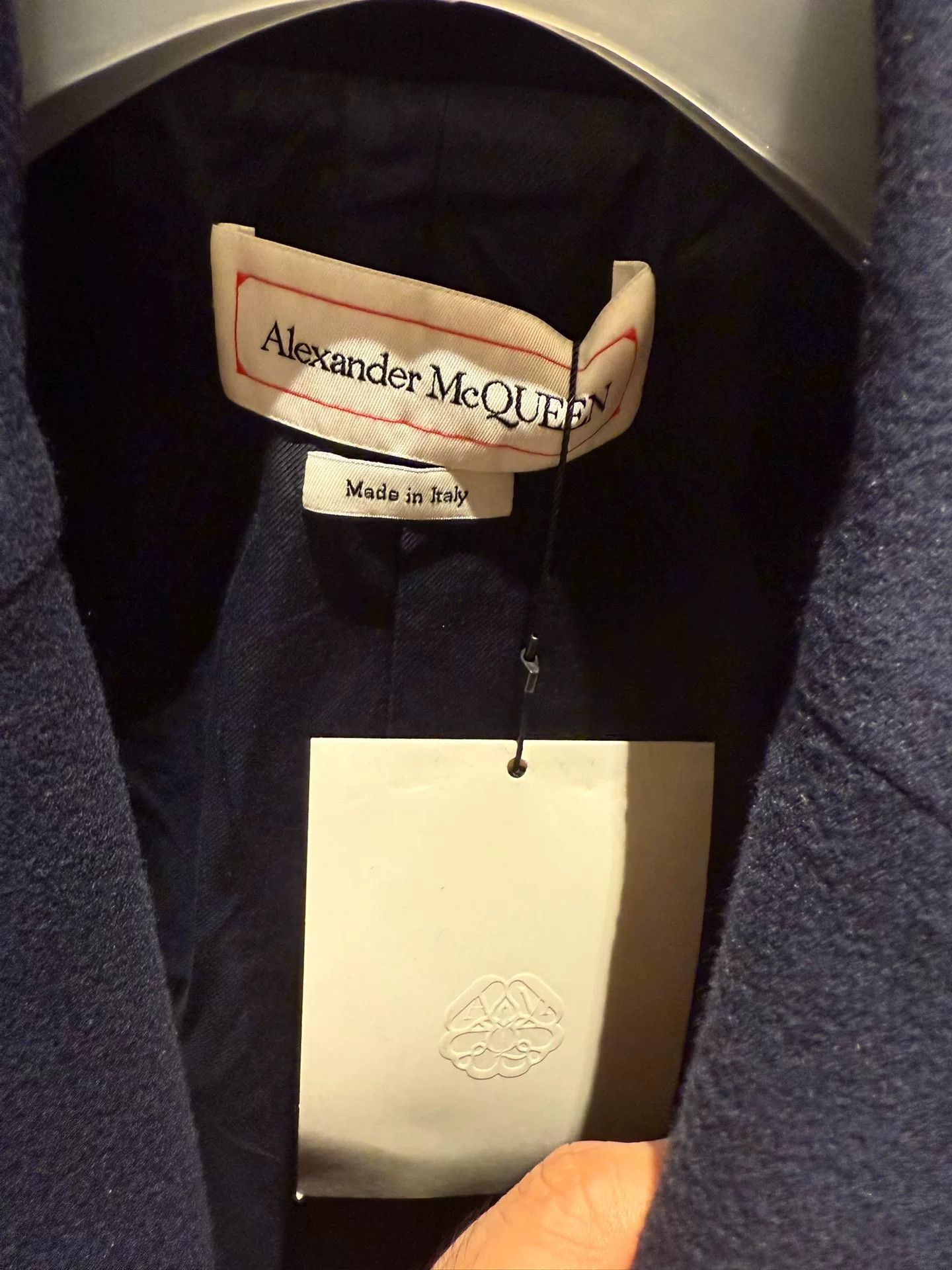 Alexander McQueen Alexander McQueen Wool Denim Coat Size US M / EU 48-50 / 2 - 3 Thumbnail
