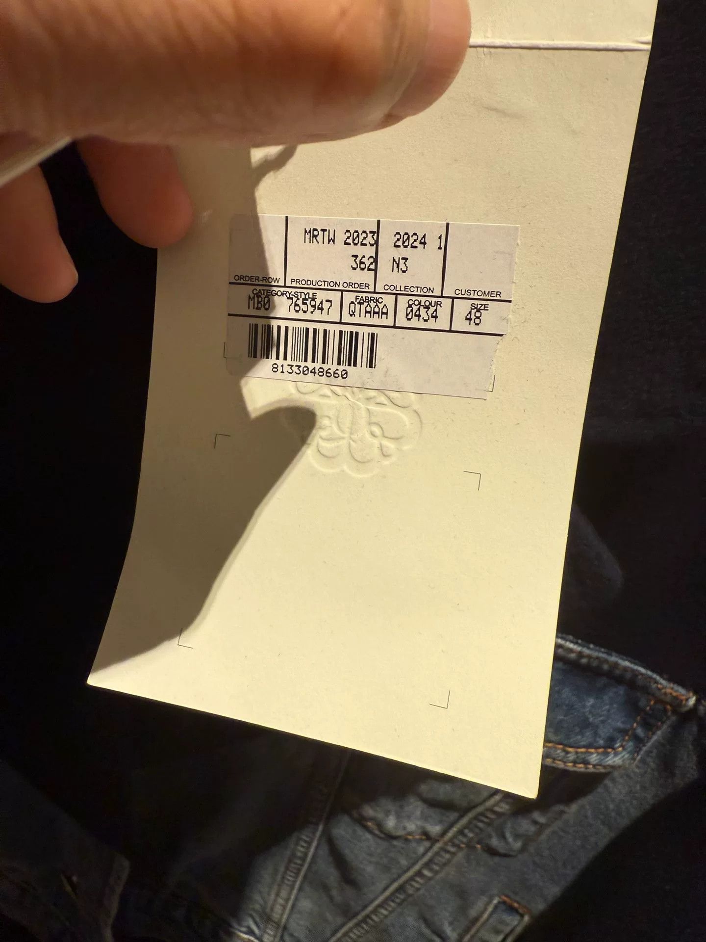 Alexander McQueen Alexander McQueen Wool Denim Coat Size US M / EU 48-50 / 2 - 4 Thumbnail