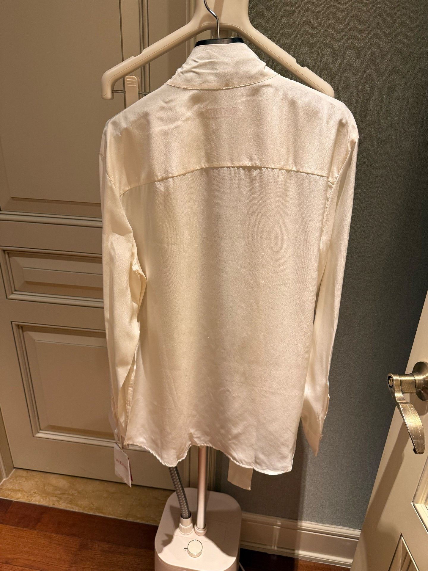 Valentino Valentino Silk White Ribbon Shirt Size US XXS / EU 40 - 7 Thumbnail