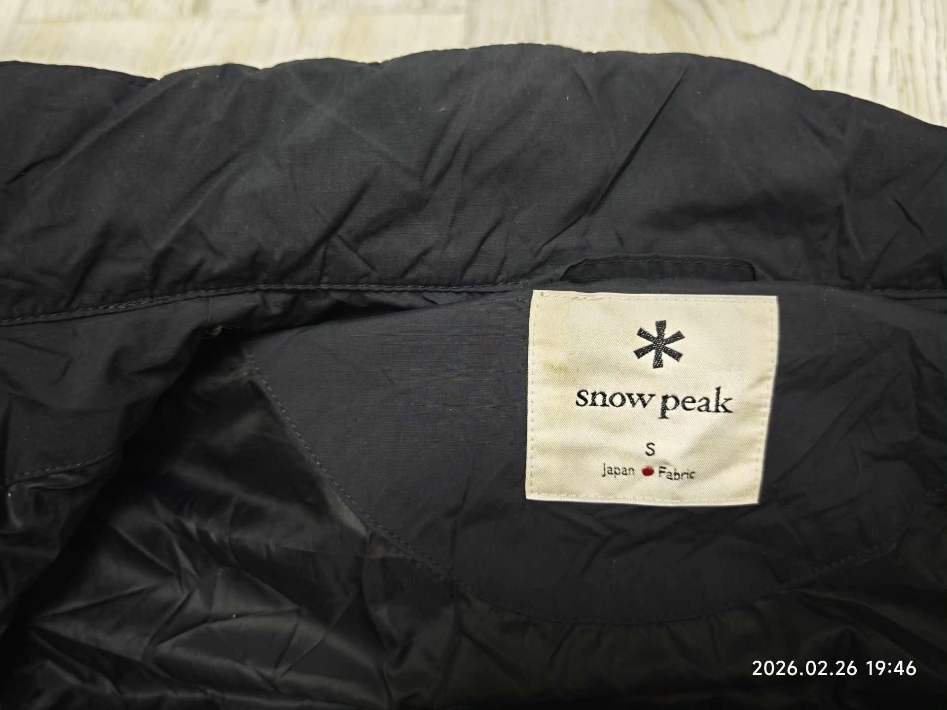 Snow Peak Snow Peak Black Down Jacket Size US S / EU 44-46 / 1 - 5 Thumbnail