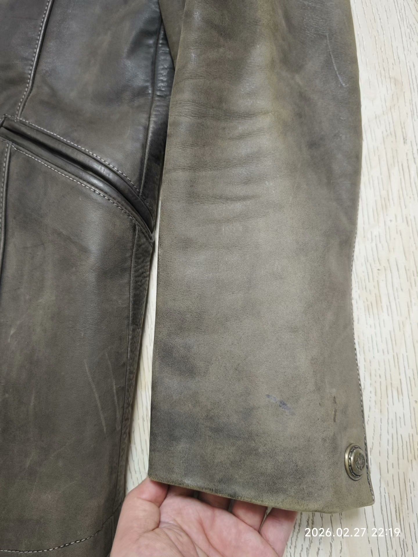 Obelisk Obelisk Horse Leather Suit Jacket Size US M / EU 48-50 / 2 - 9 Thumbnail