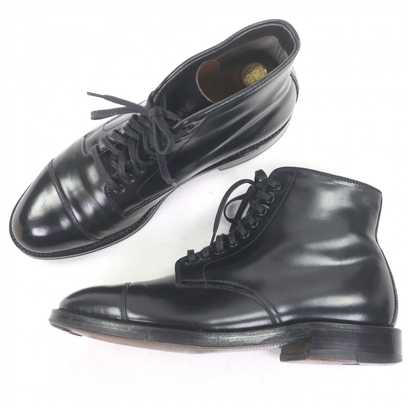 Other Other Alden Cordovan Lace Up Boots Leather Shoes DUTY FREE for USA Size ONE SIZE - 4 Thumbnail