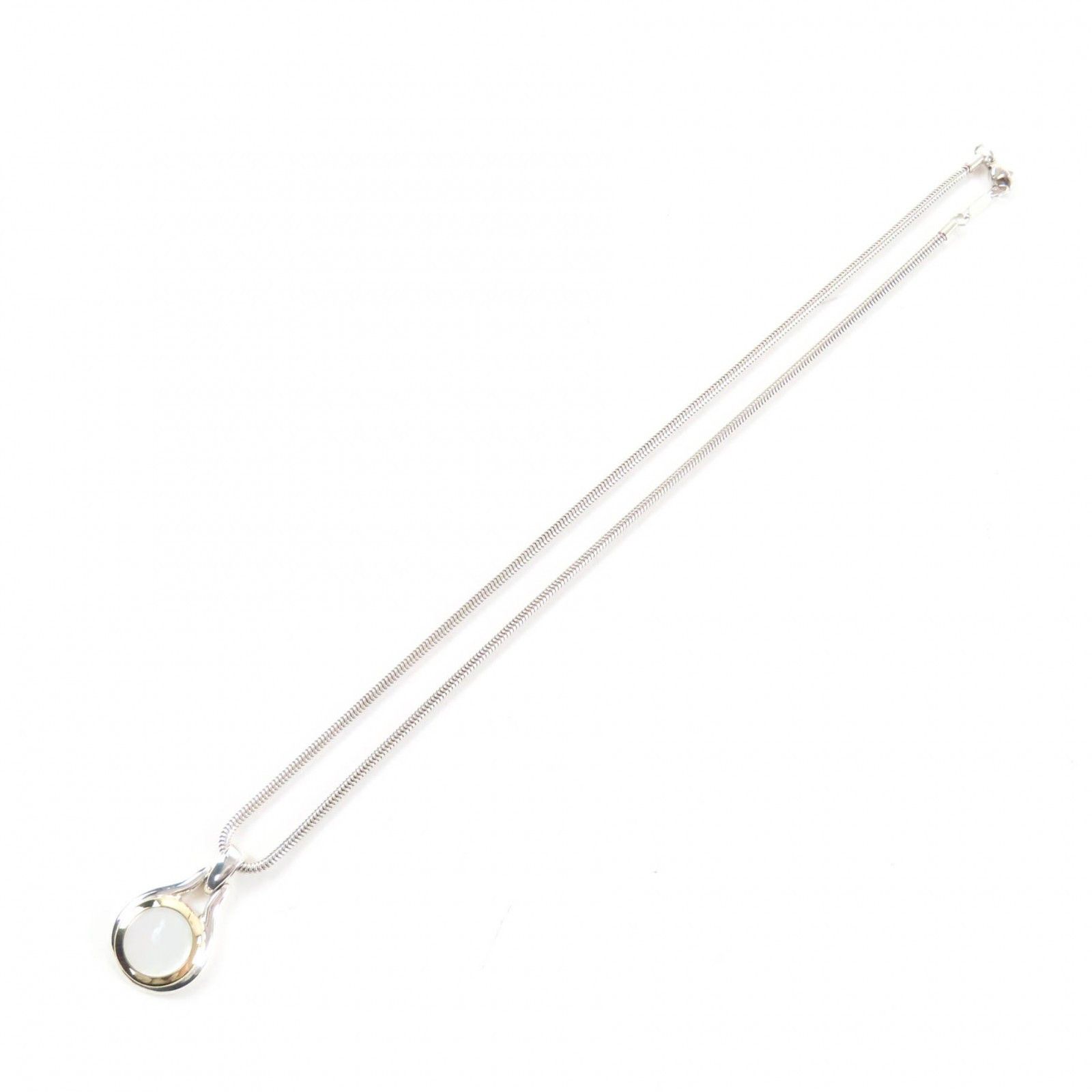 Tiffany & Co. TIFFANY&Co. Au750 925 Mother of Pearl Pendant 