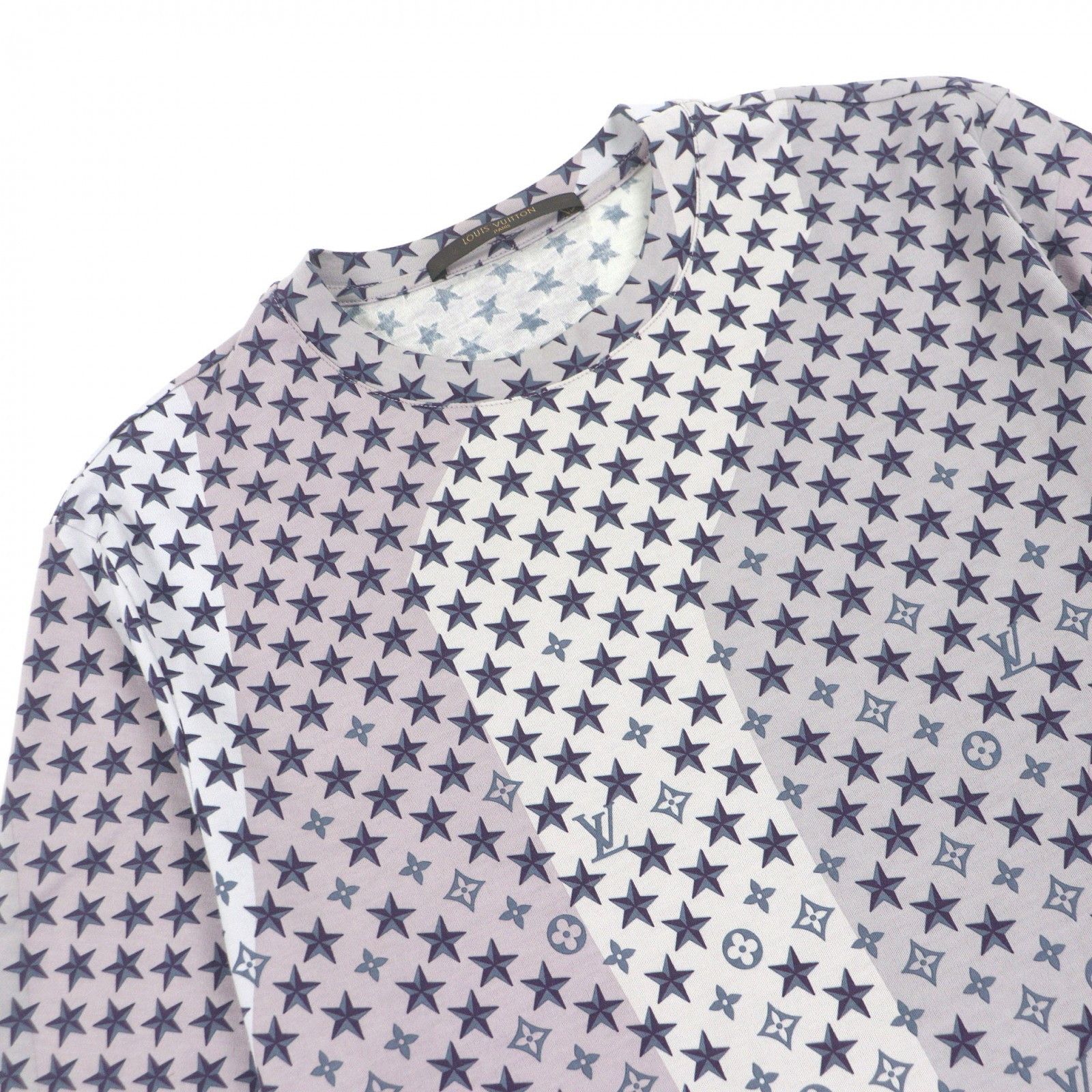 Louis Vuitton Louis Vuitton Louis Vuitton Monogram Star Cotton T Shirt Textile T-Shirts DUTY FREE for USA Size ONE SIZE - 2 Thumbnail