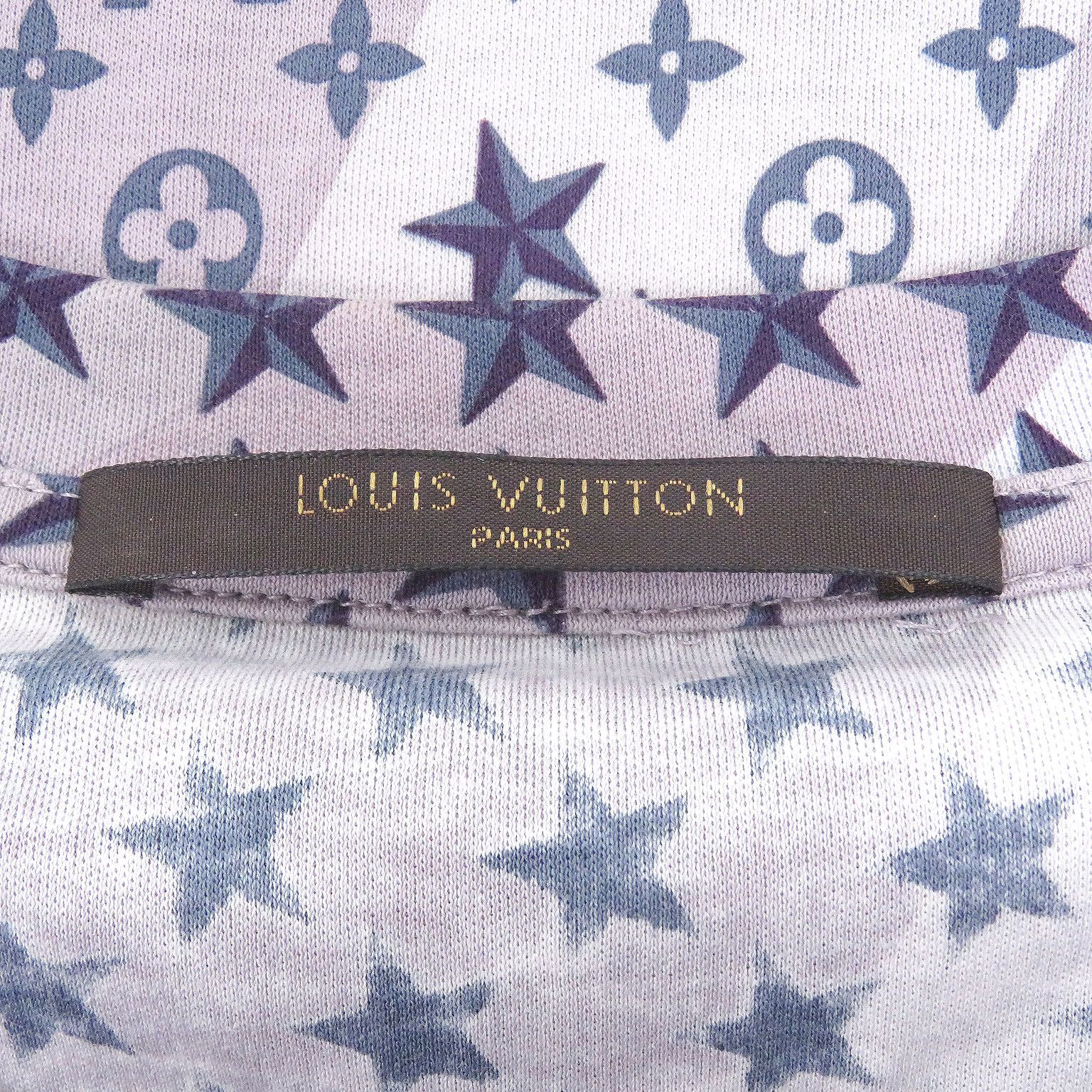 Louis Vuitton Louis Vuitton Louis Vuitton Monogram Star Cotton T Shirt Textile T-Shirts DUTY FREE for USA Size ONE SIZE - 4 Thumbnail
