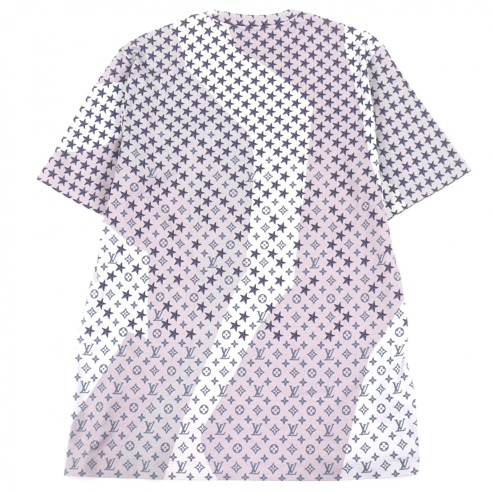 Louis Vuitton Louis Vuitton Louis Vuitton Monogram Star Cotton T Shirt Textile T-Shirts DUTY FREE for USA Size ONE SIZE - 3 Thumbnail