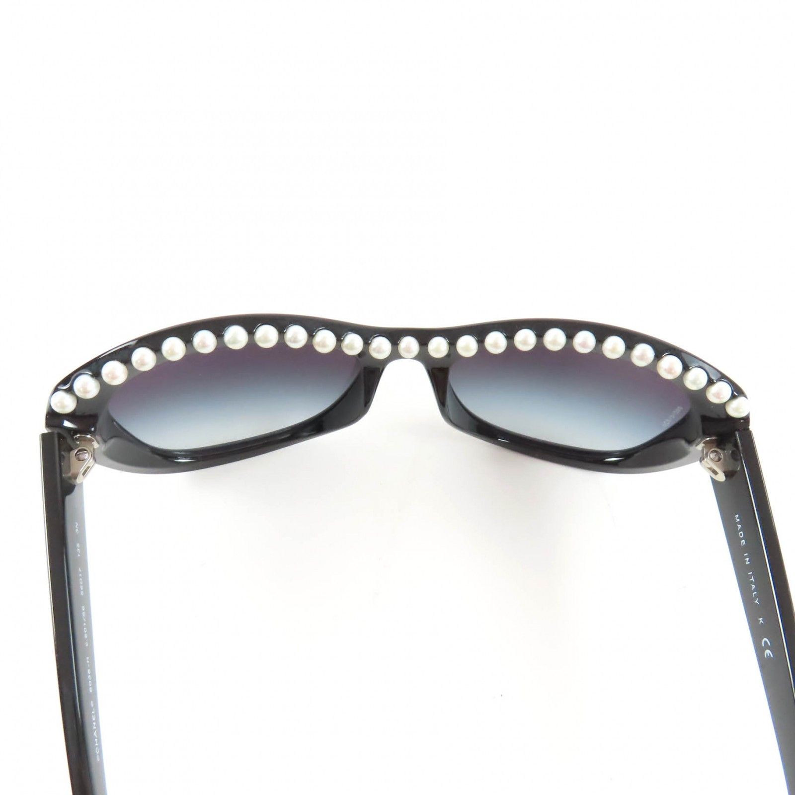 Chanel Chanel Chanel Fake Pearl Sunglasses Plastic / Synthetic Sunglasses 6038H DUTY FREE for USA Size ONE SIZE - 8 Thumbnail