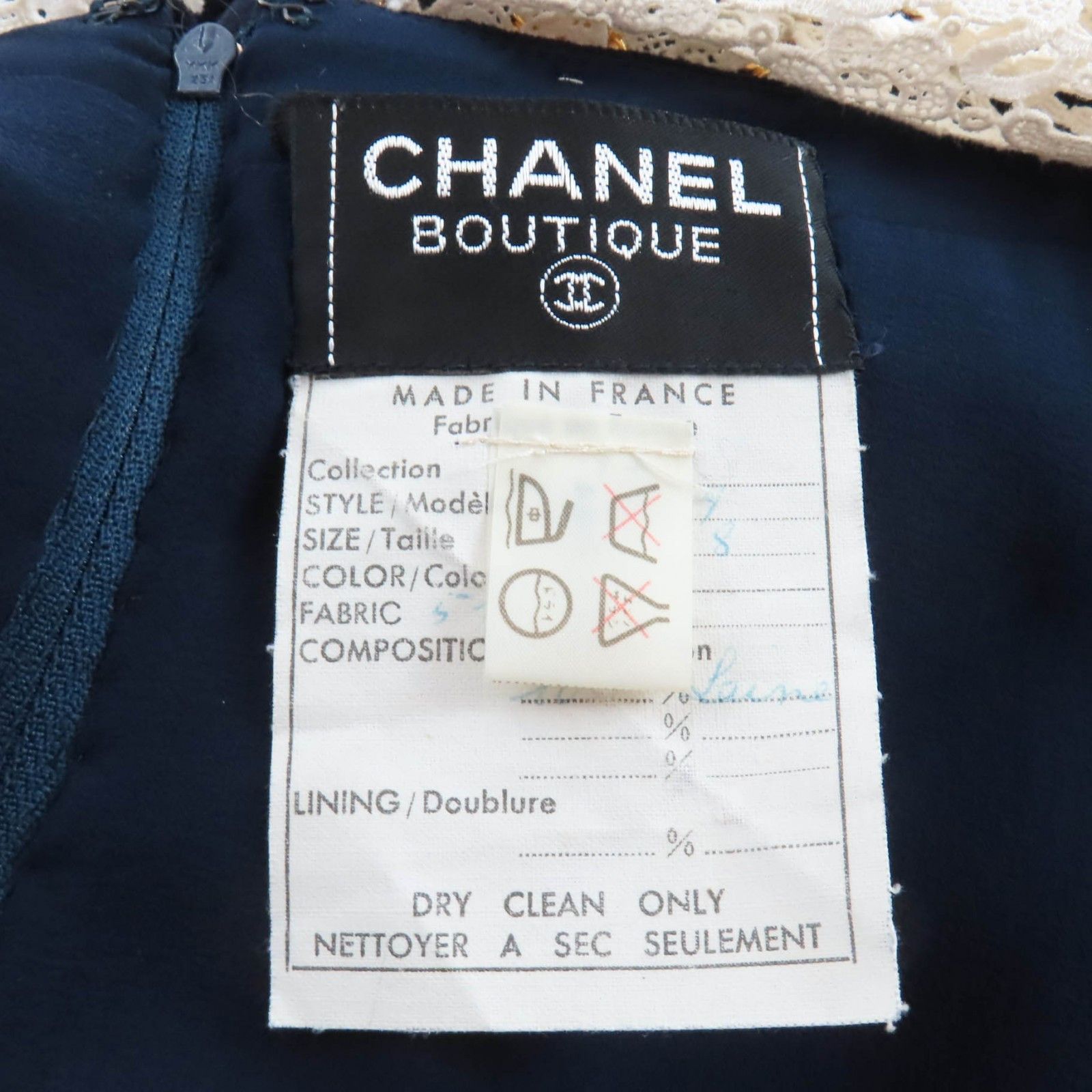 Chanel Chanel Chanel Wool Suit Jacket Dress Set Textile Suits DUTY FREE for USA Size ONE SIZE - 15 Thumbnail
