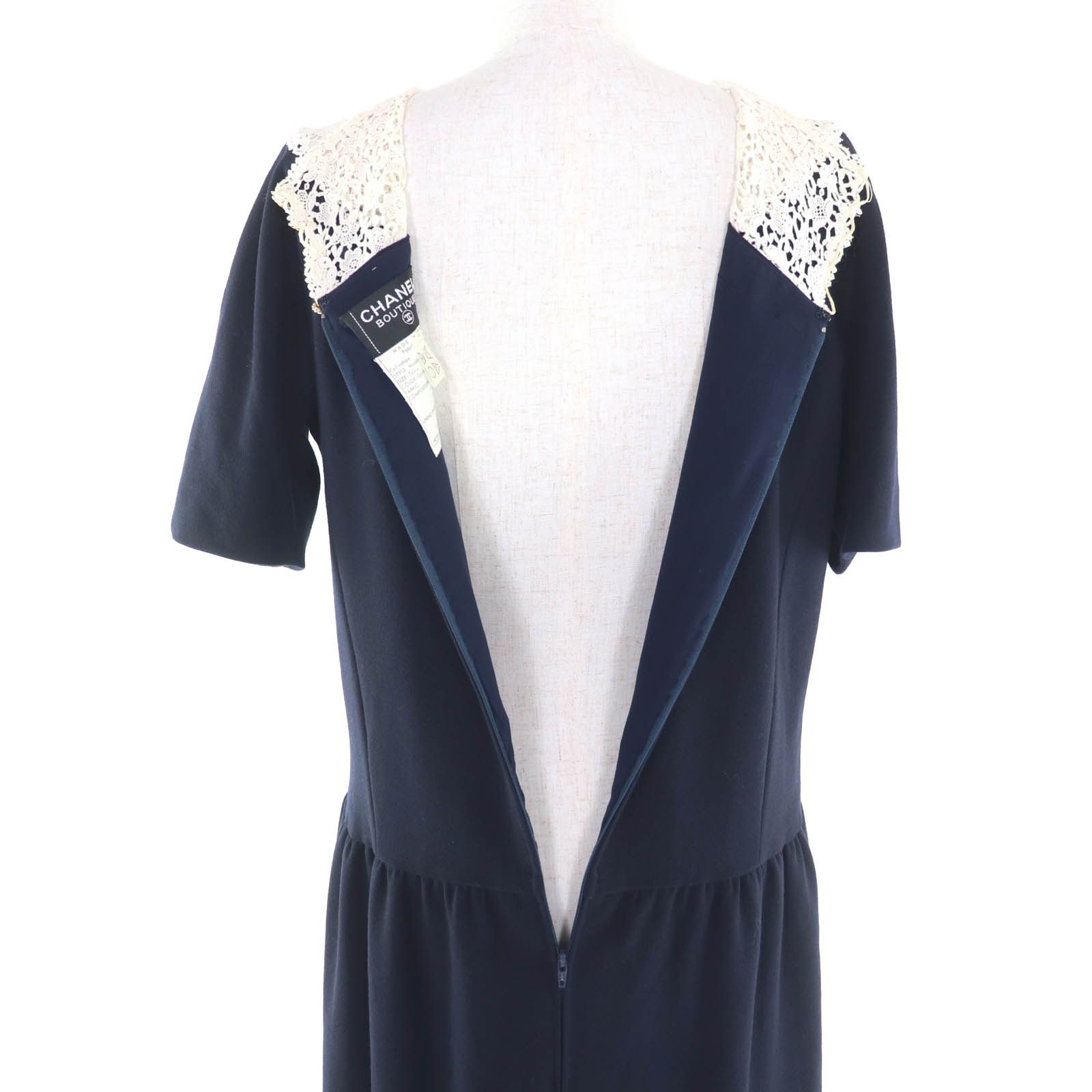 Chanel Chanel Chanel Wool Suit Jacket Dress Set Textile Suits DUTY FREE for USA Size ONE SIZE - 10 Thumbnail