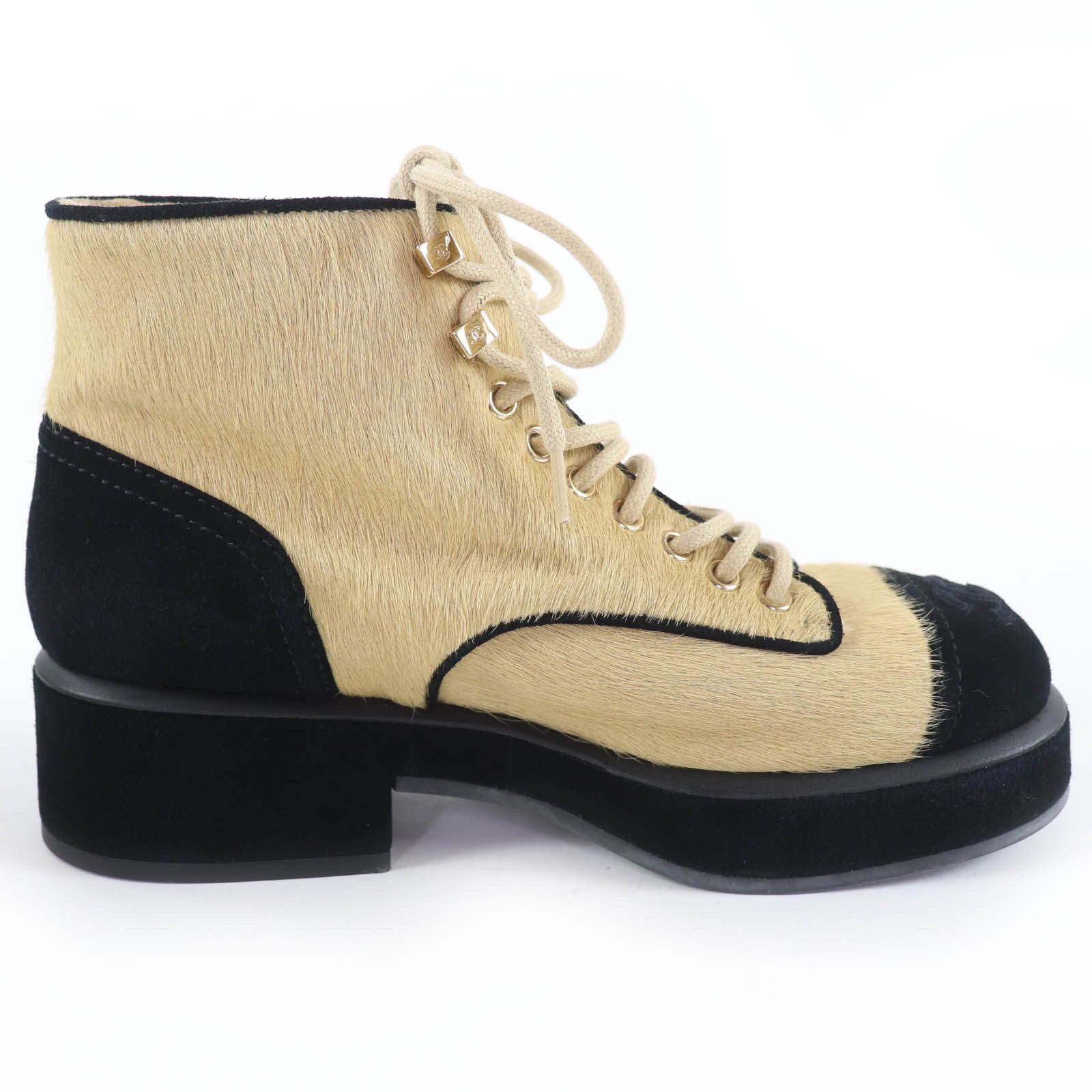 Chanel Chanel Chanel Harako Short Boots Fur Shoes DUTY FREE for USA Size ONE SIZE - 5 Thumbnail