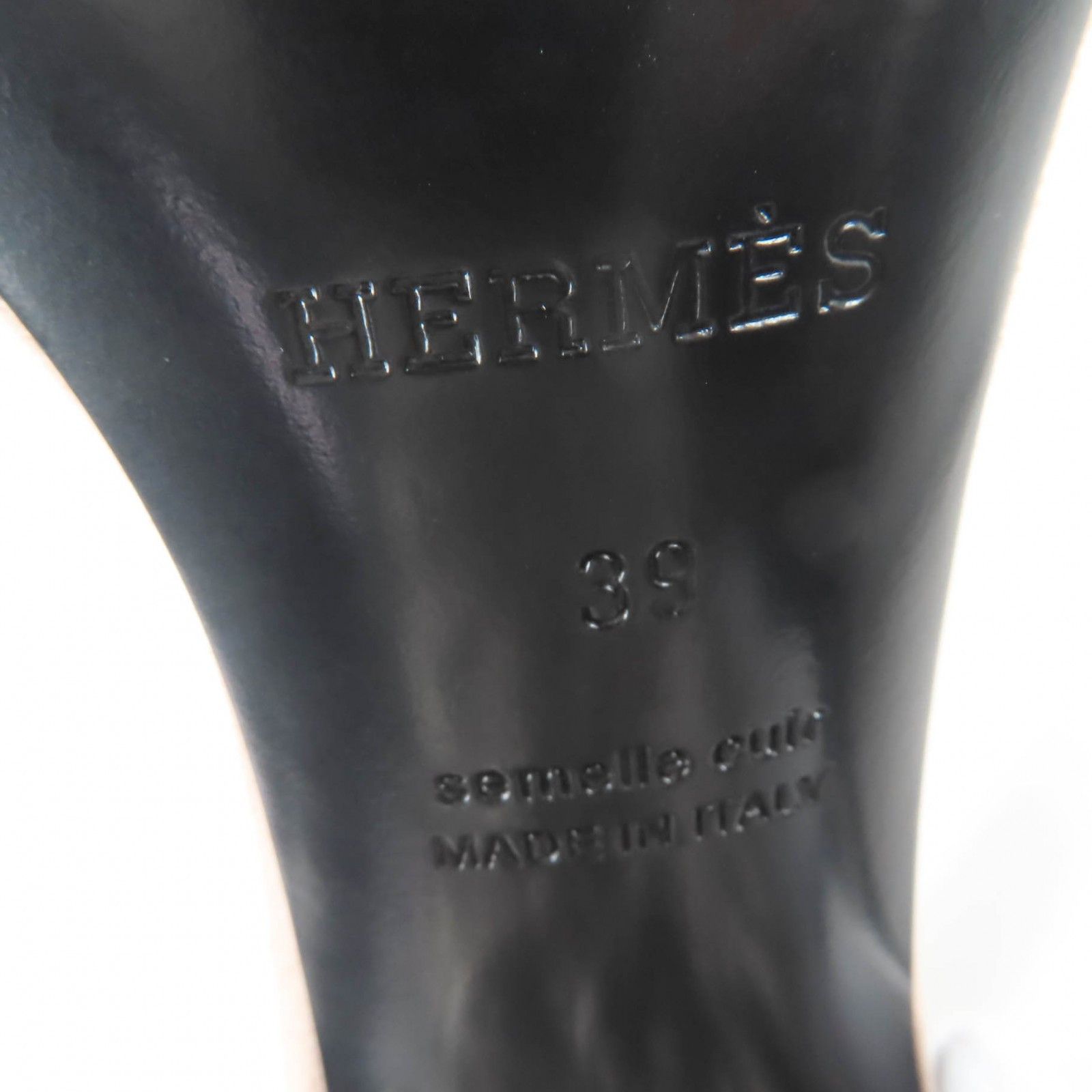 Hermes Hermes Hermes Grams105 Chaine d'Ancre Suede Sandals Leather Shoes DUTY FREE for USA Size ONE SIZE - 9 Thumbnail
