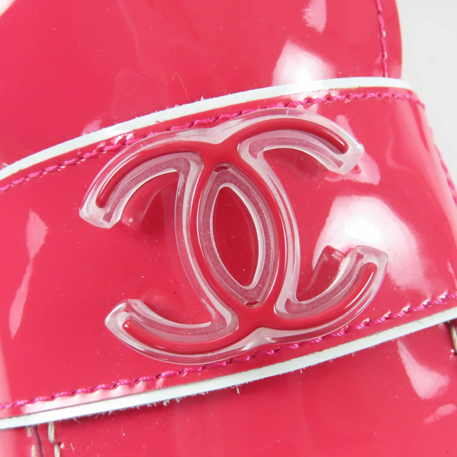 Chanel Chanel Chanel Patent Leather Loafers Leather Shoes DUTY FREE for USA Size ONE SIZE - 9 Thumbnail