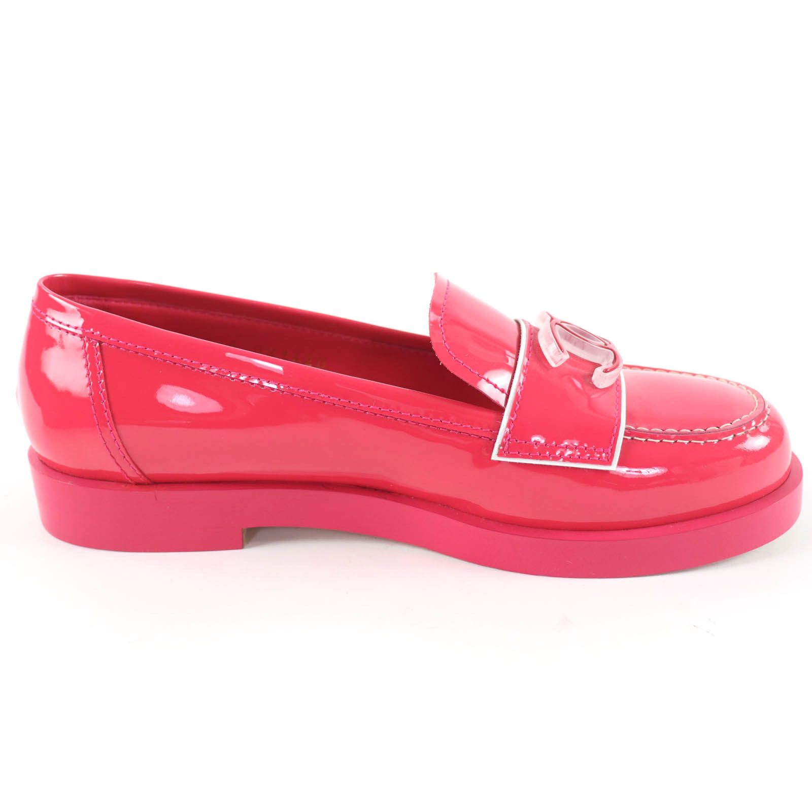 Chanel Chanel Chanel Patent Leather Loafers Leather Shoes DUTY FREE for USA Size ONE SIZE - 6 Thumbnail