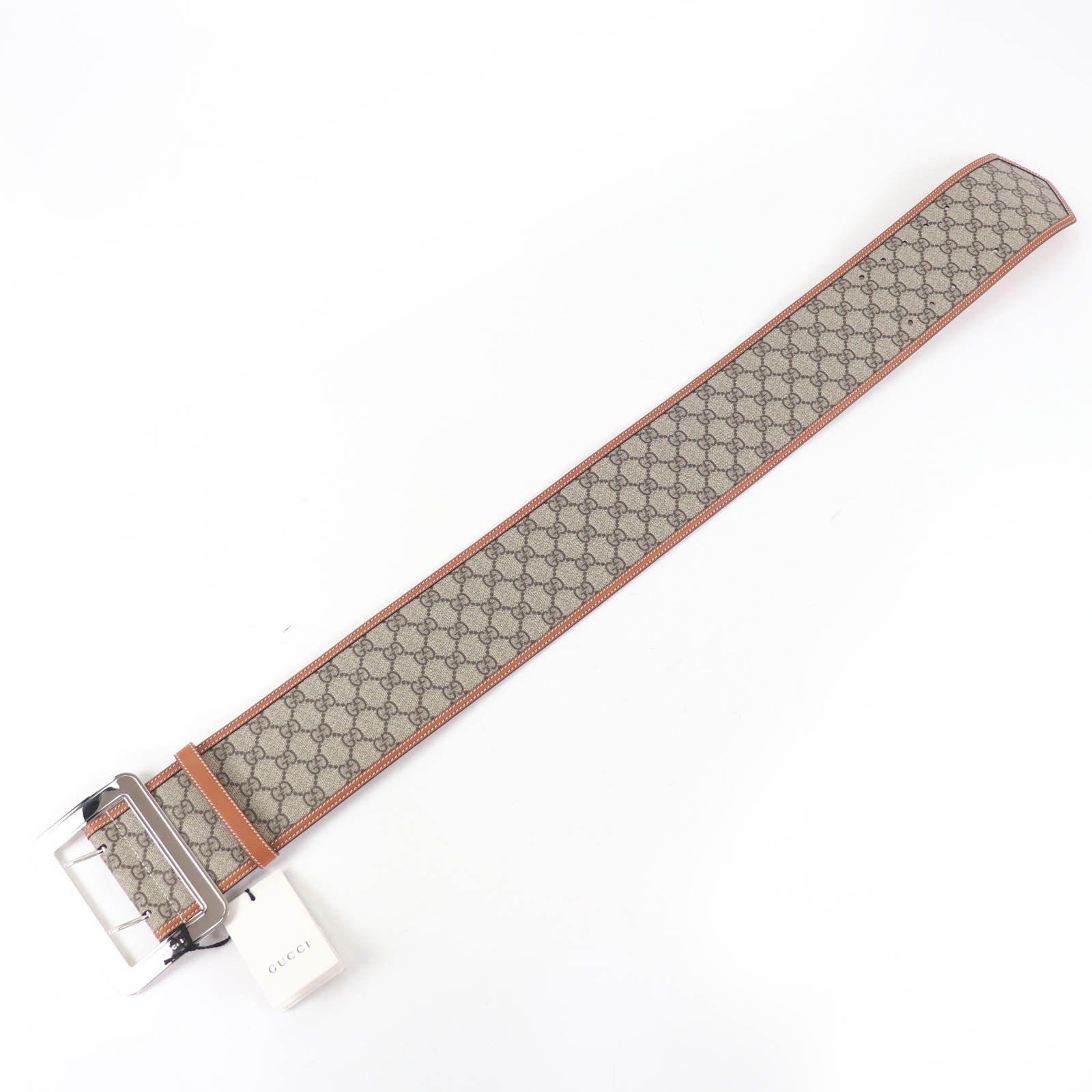 Gucci Gucci Gucci GG Supreme Wide Belt Textile Belt 718505 DUTY FREE for USA Size ONE SIZE - 3 Thumbnail