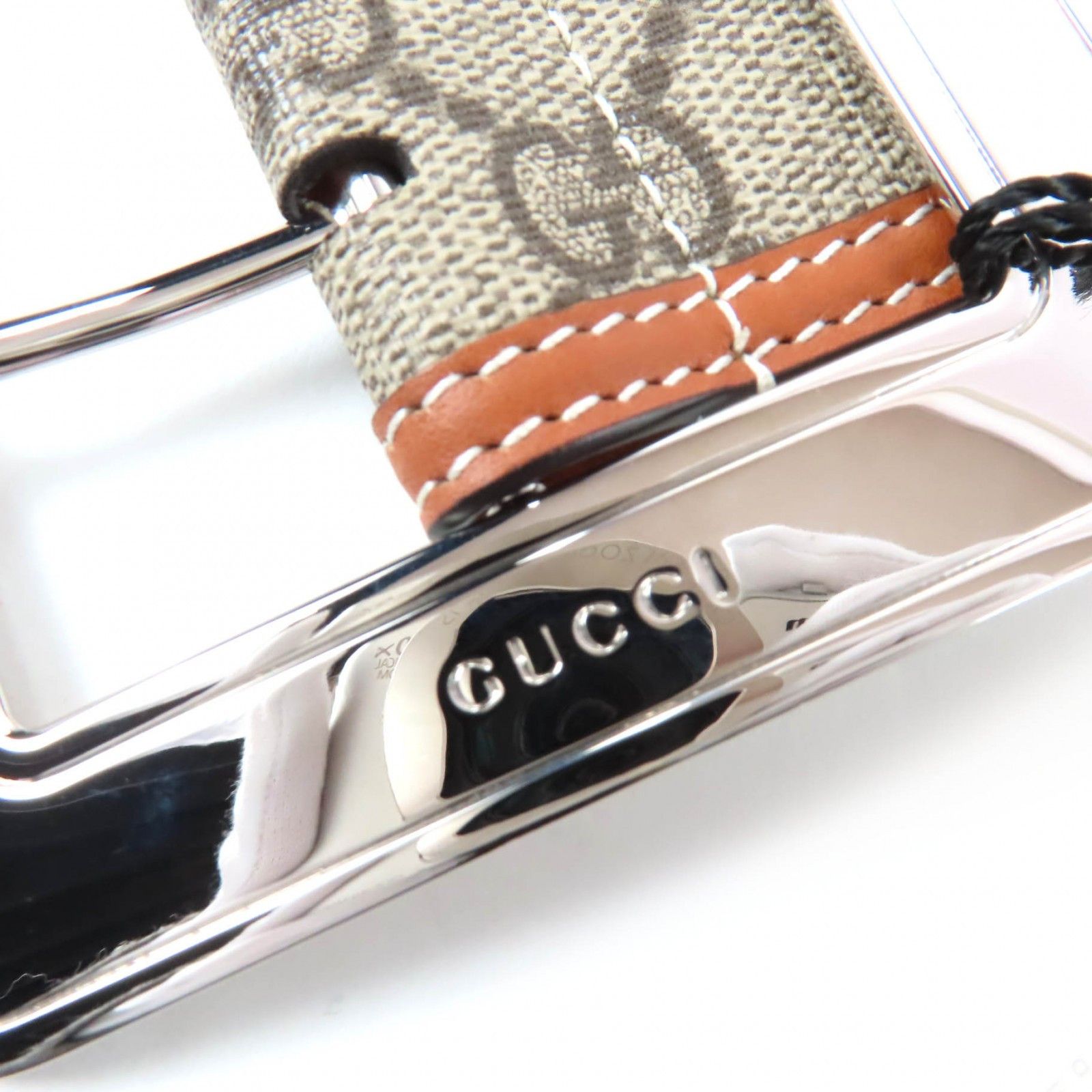 Gucci Gucci Gucci GG Supreme Wide Belt Textile Belt 718505 DUTY FREE for USA Size ONE SIZE - 9 Thumbnail