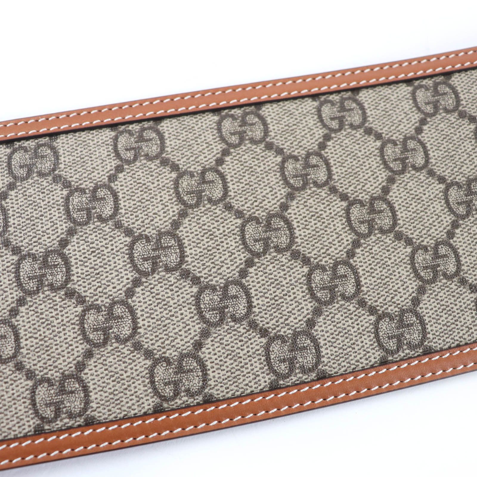 Gucci Gucci Gucci GG Supreme Wide Belt Textile Belt 718505 DUTY FREE for USA Size ONE SIZE - 6 Thumbnail