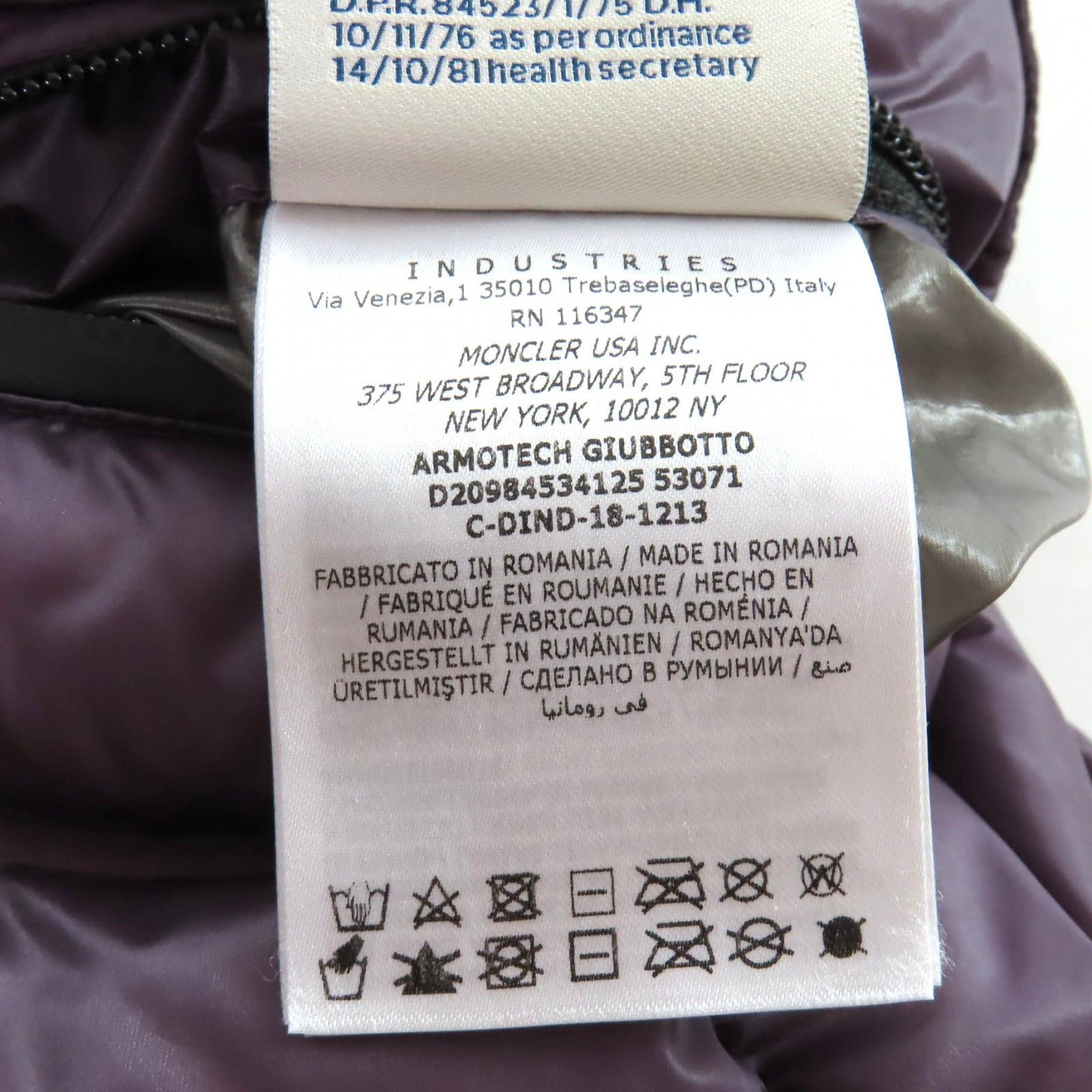 Moncler Moncler Moncler Grenoble Down Nylon Jacket Textile Outerwear DUTY FREE for USA Size ONE SIZE - 12 Thumbnail