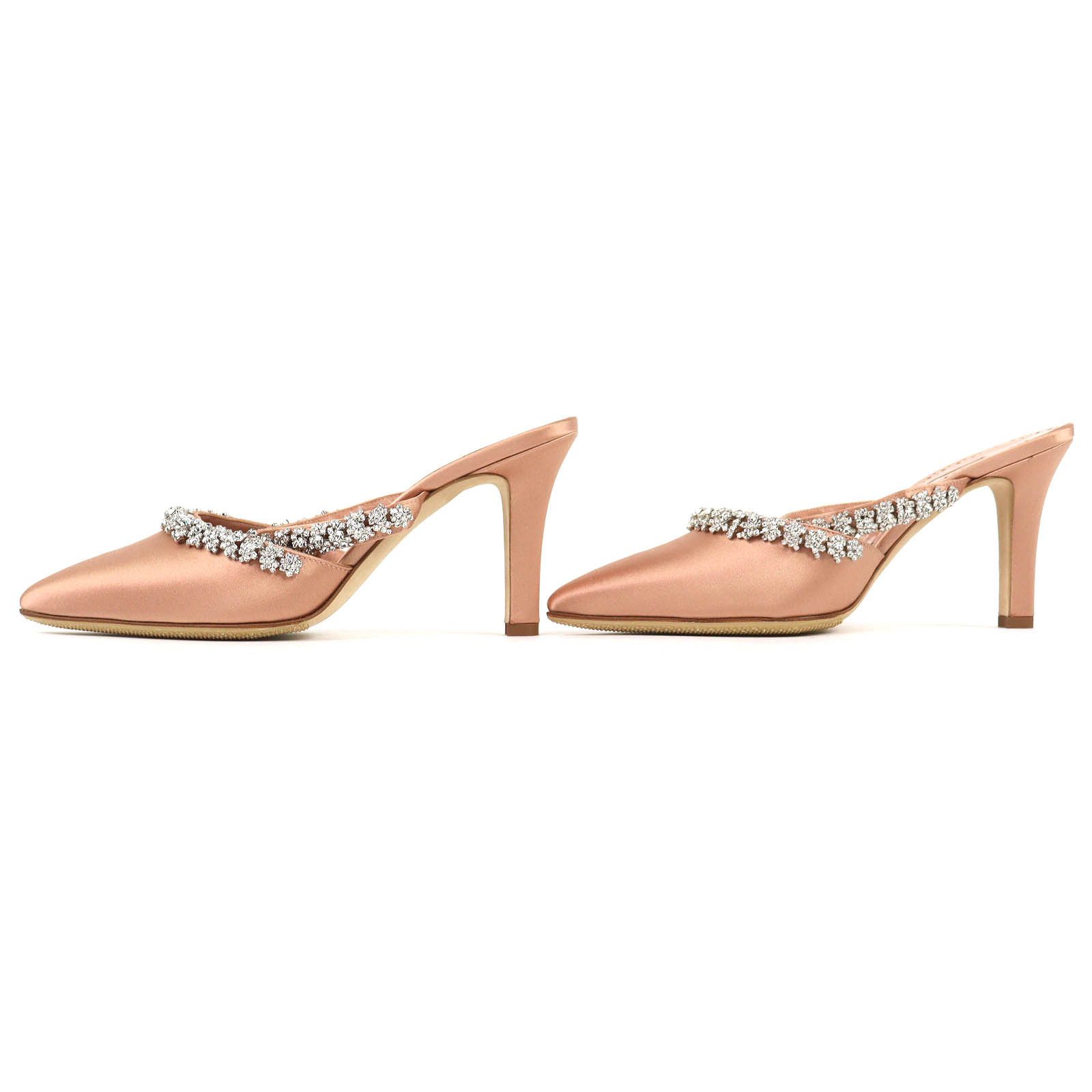 Manolo Blahnik Manolo Blahnik Manolo Blahnik VEDADAMU Satin Mules Textile Shoes VEDADAMU DUTY FREE for USA Size ONE SIZE - 3 Thumbnail