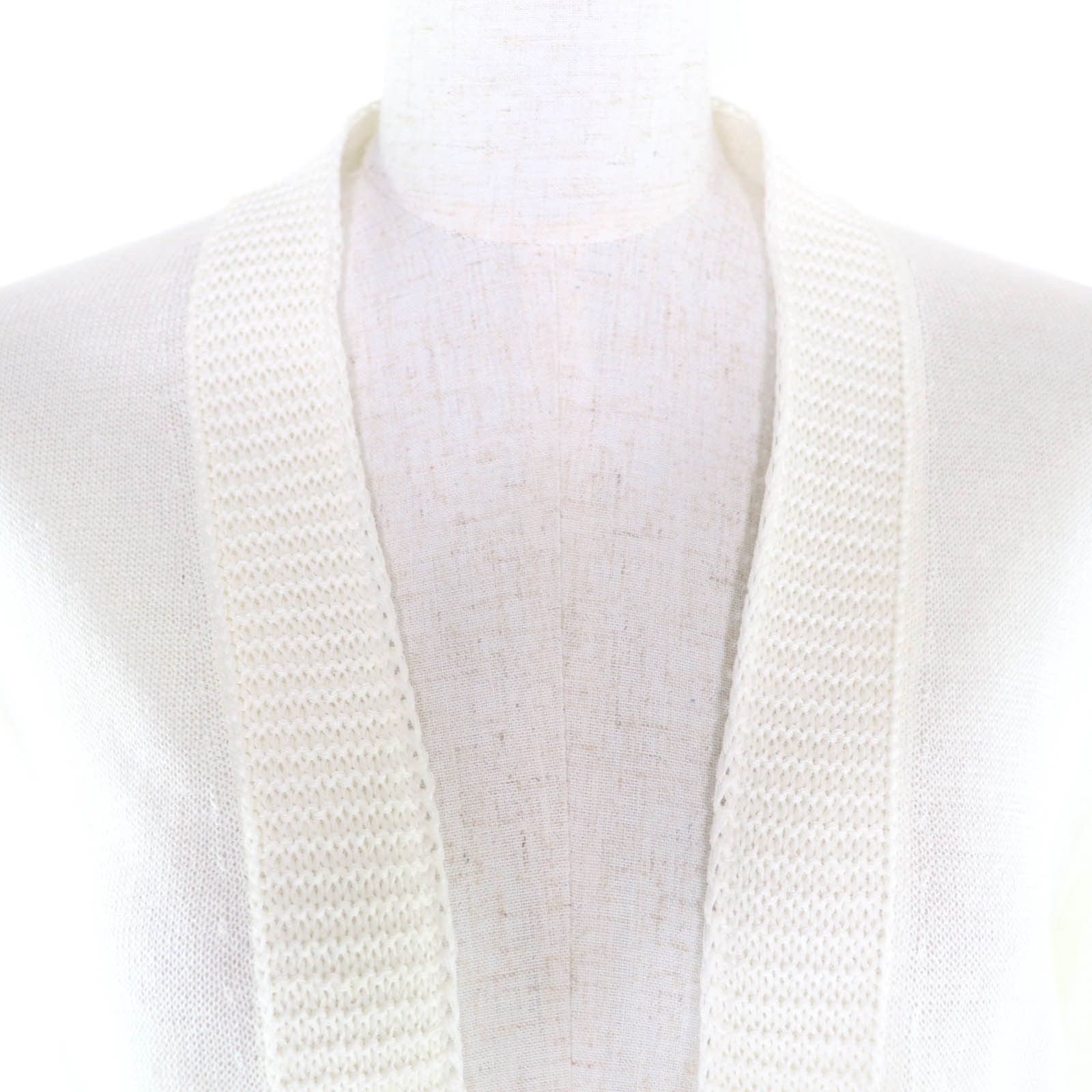 Other Other FOXEY Otavia Linen Cardigan Textile Outerwear DUTY FREE for USA Size ONE SIZE - 4 Thumbnail